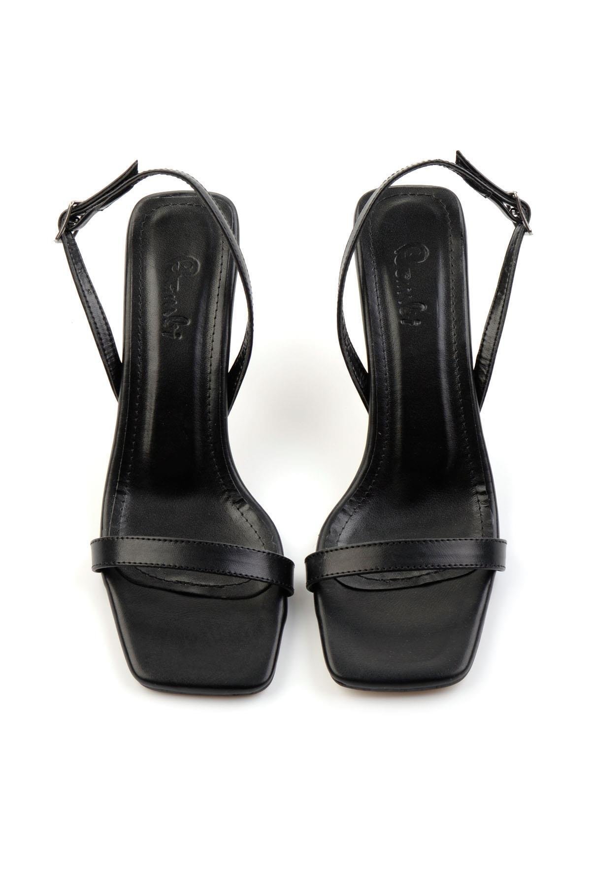 Siyah  Kadın Sandalet K05997550209