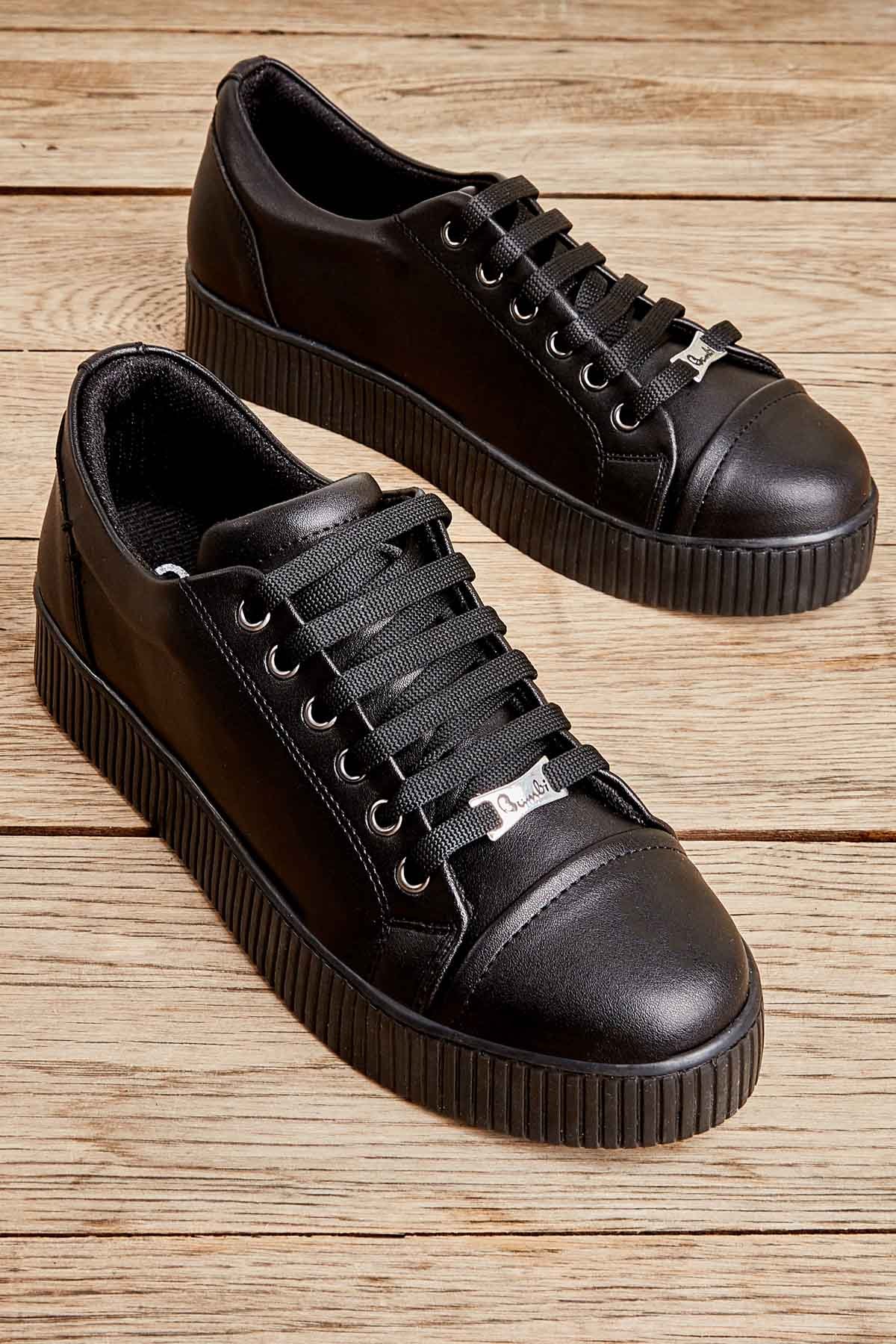 Siyah Kadın Sneaker