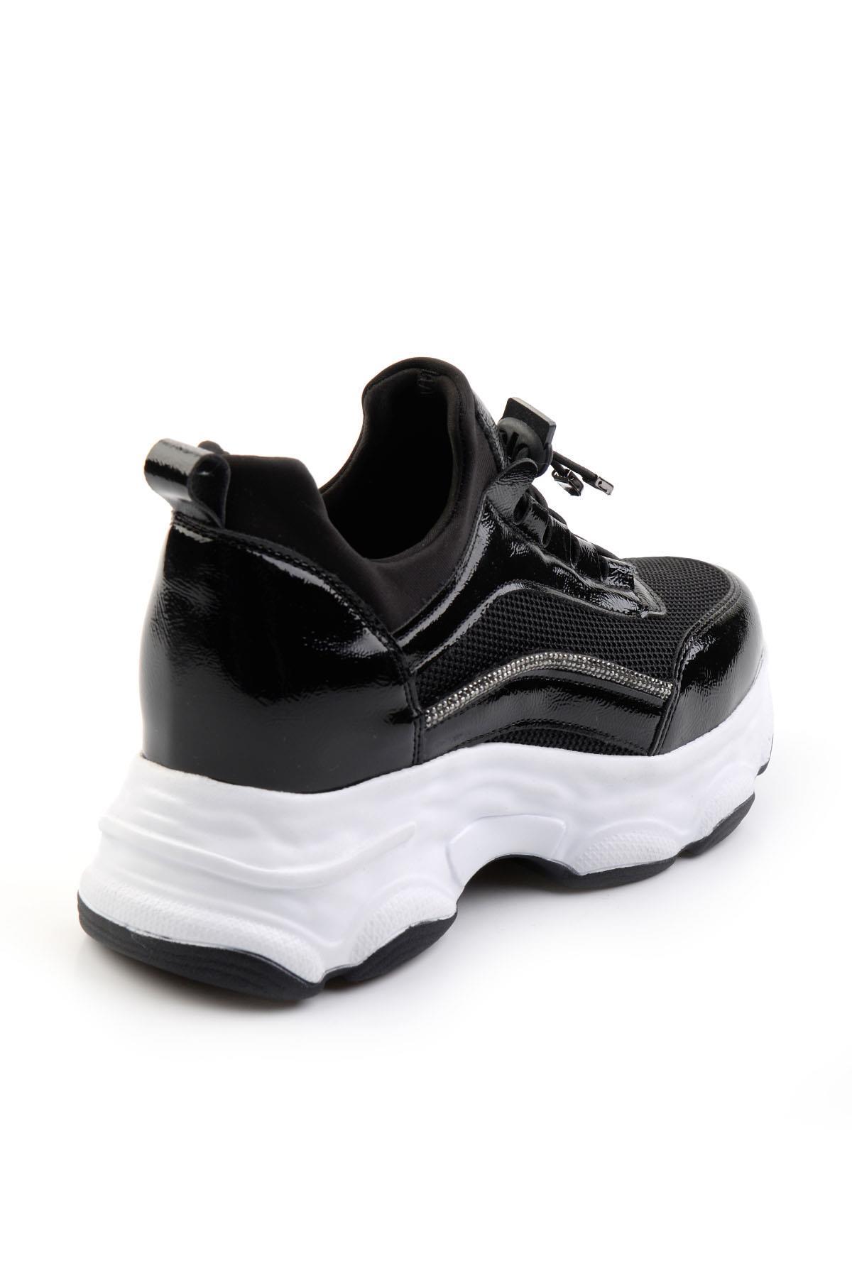 Siyah  Kadın Sneaker K01093606408