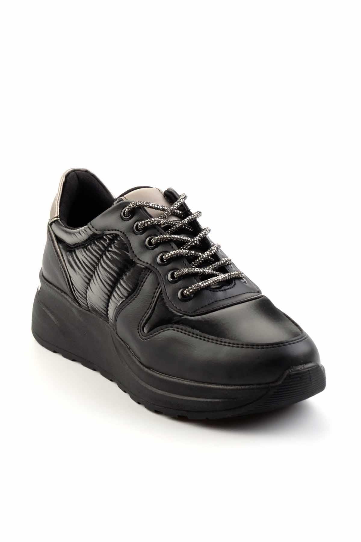 Siyah  Kadın Sneaker K01179768567