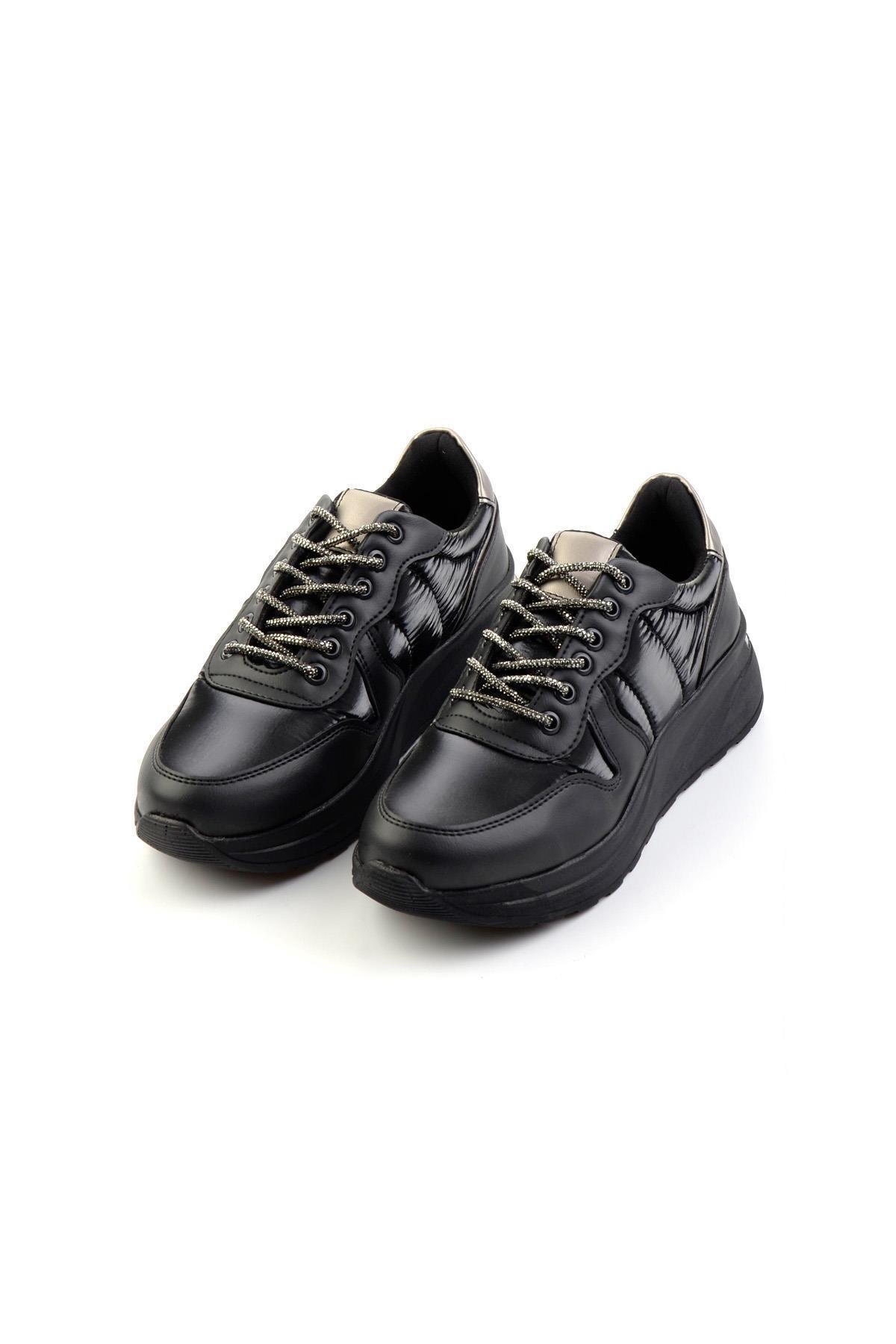 Siyah  Kadın Sneaker K01179768567