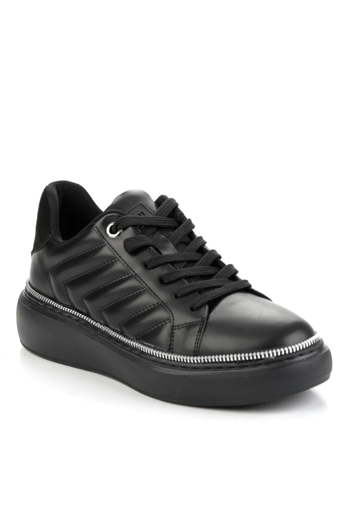 Siyah  Kadın Sneaker K01188336509