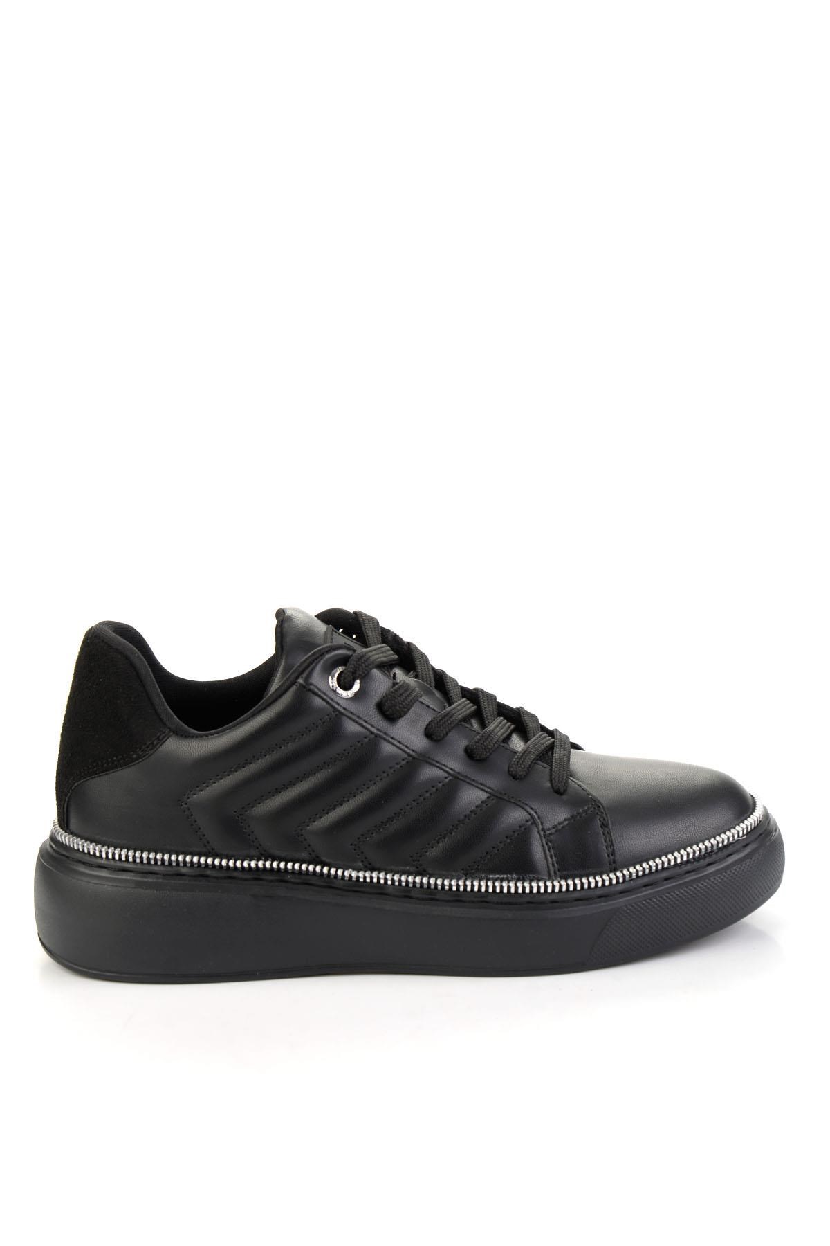 Siyah  Kadın Sneaker K01188336509