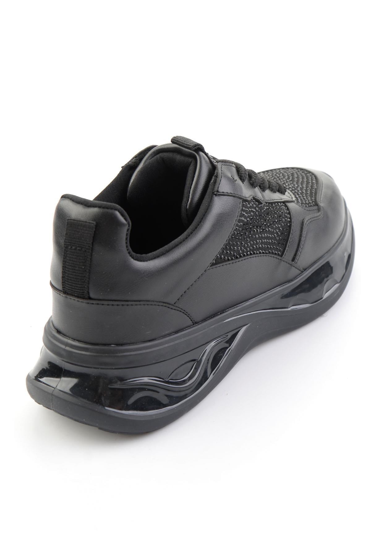 Siyah  Kadın Sneaker K01228091572