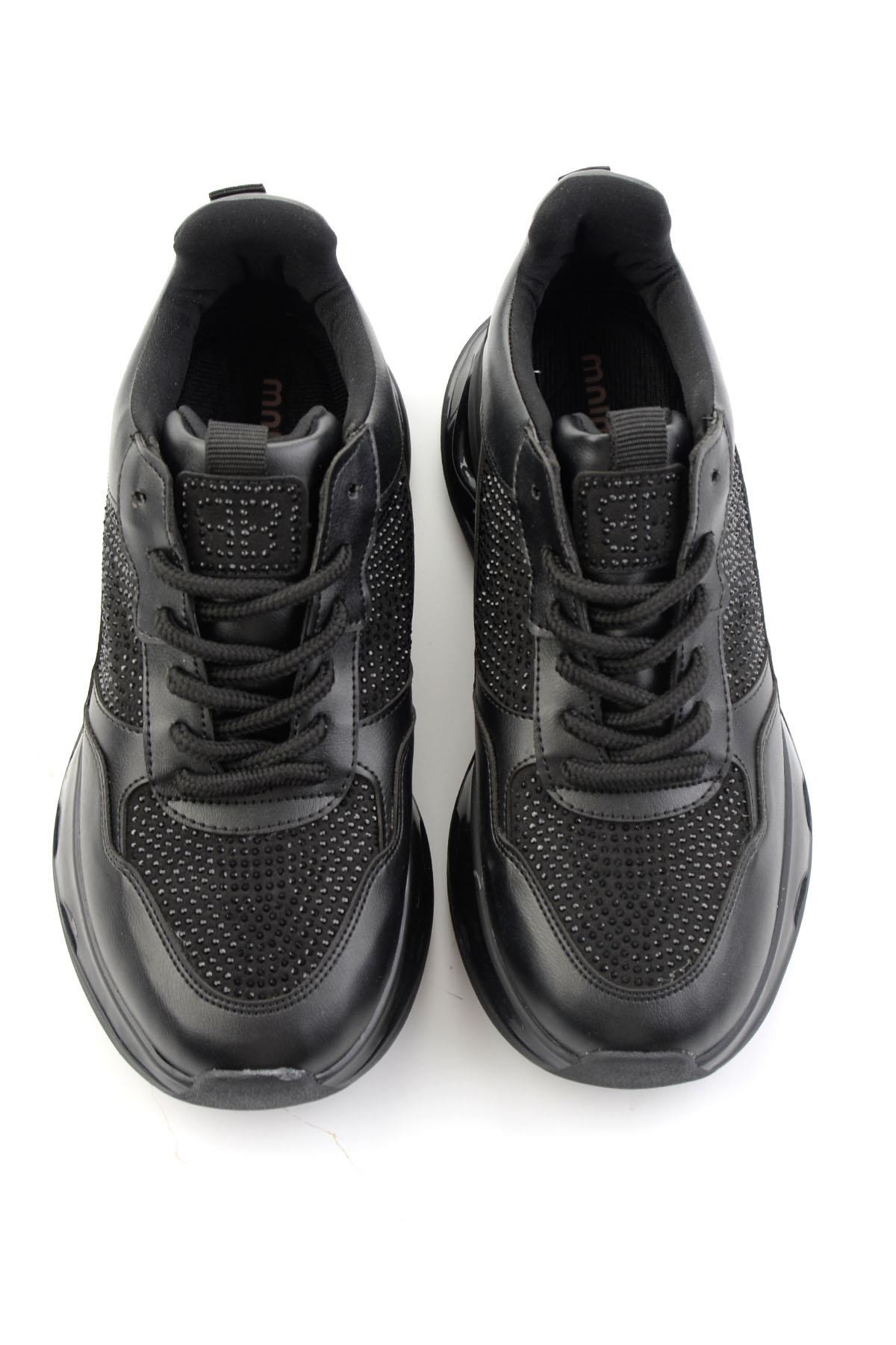Siyah  Kadın Sneaker K01228091572