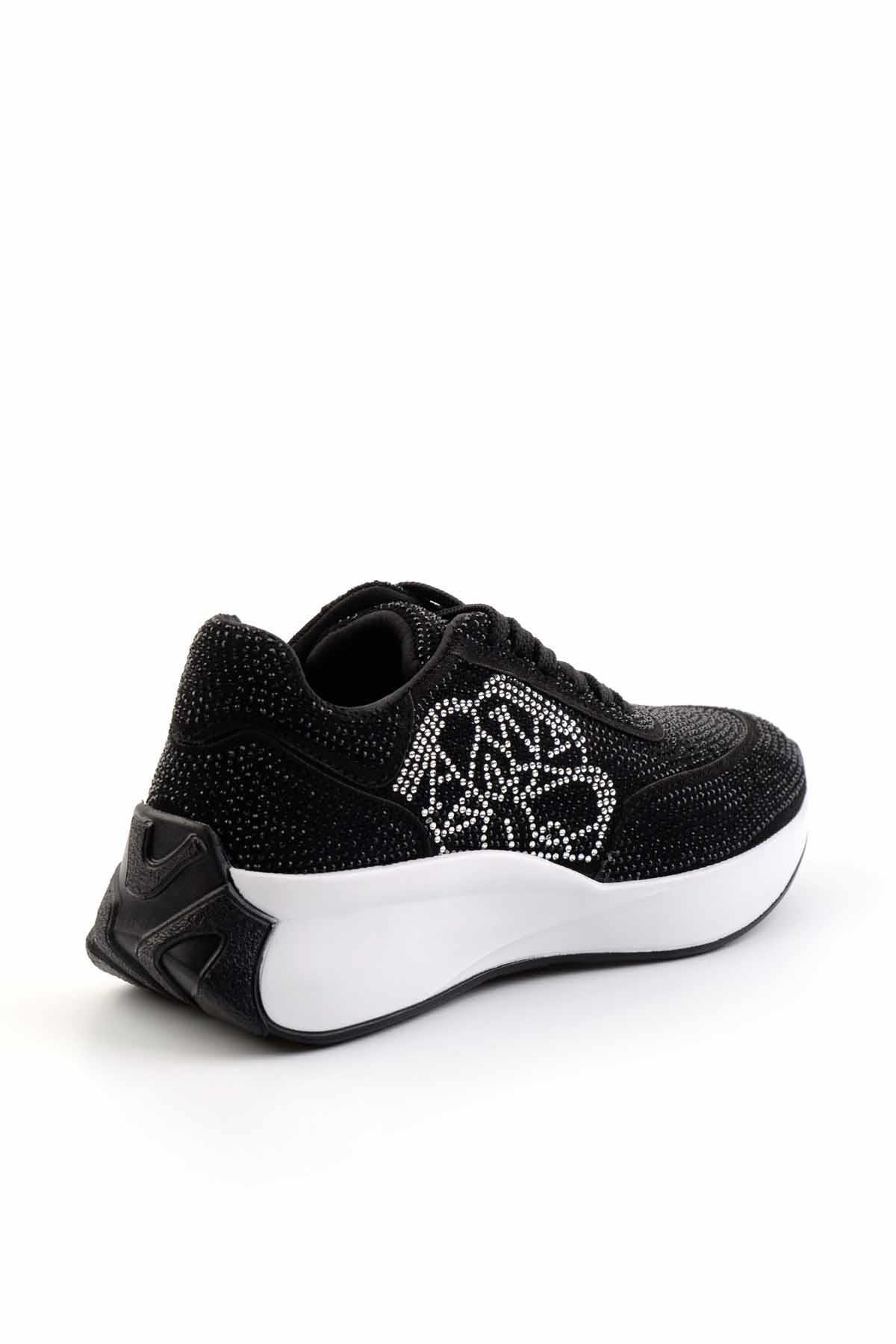 Siyah  Kadın Sneaker K01234073587