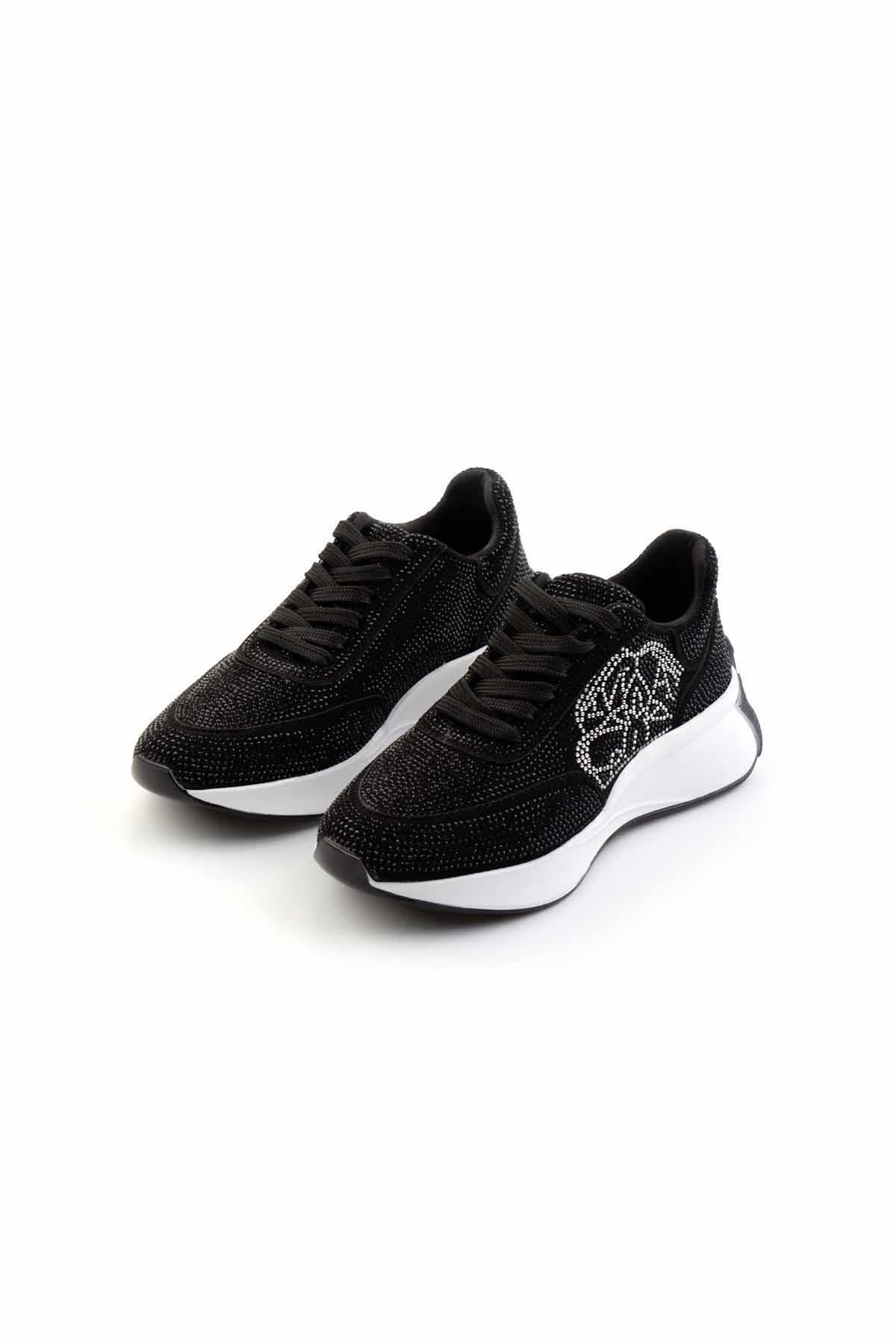 Siyah  Kadın Sneaker K01234073587