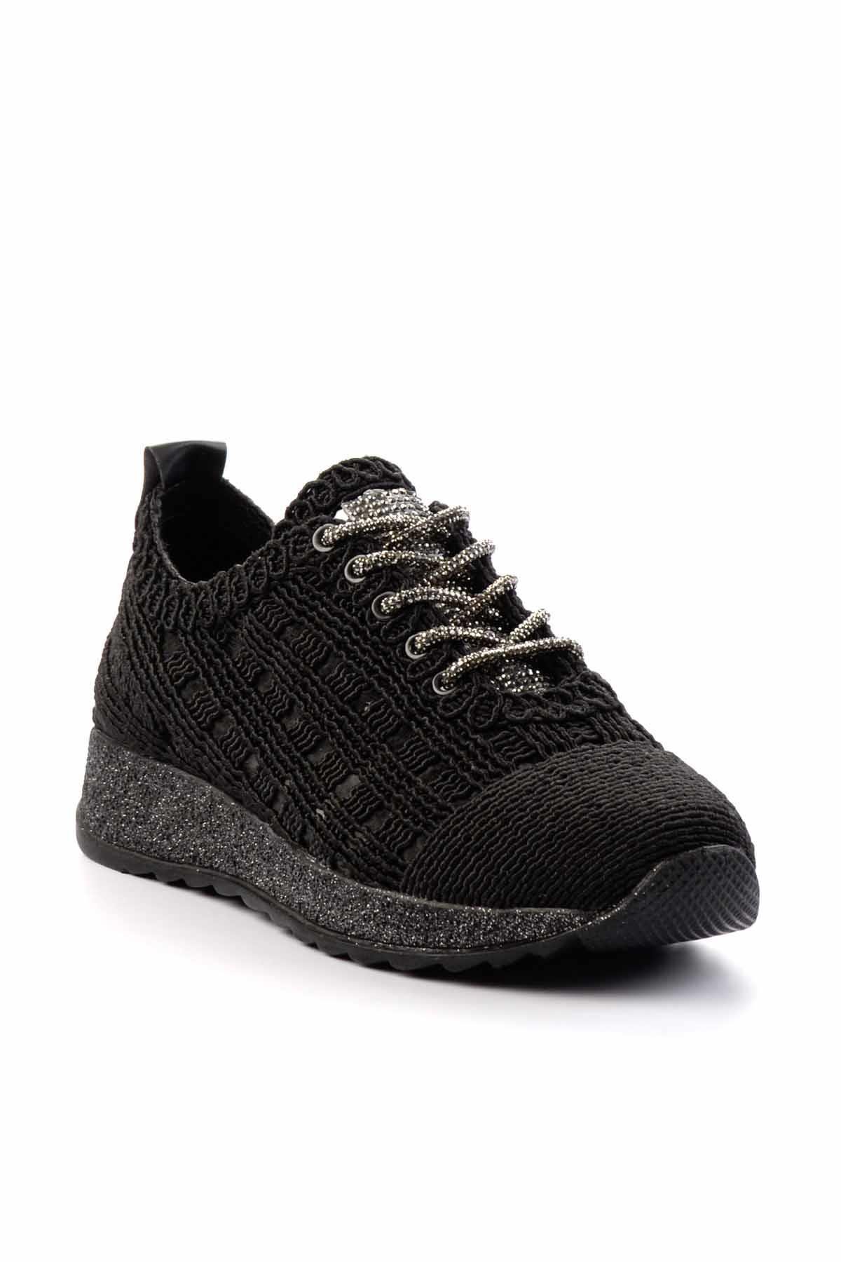 Siyah  Kadın Sneaker K01461055516