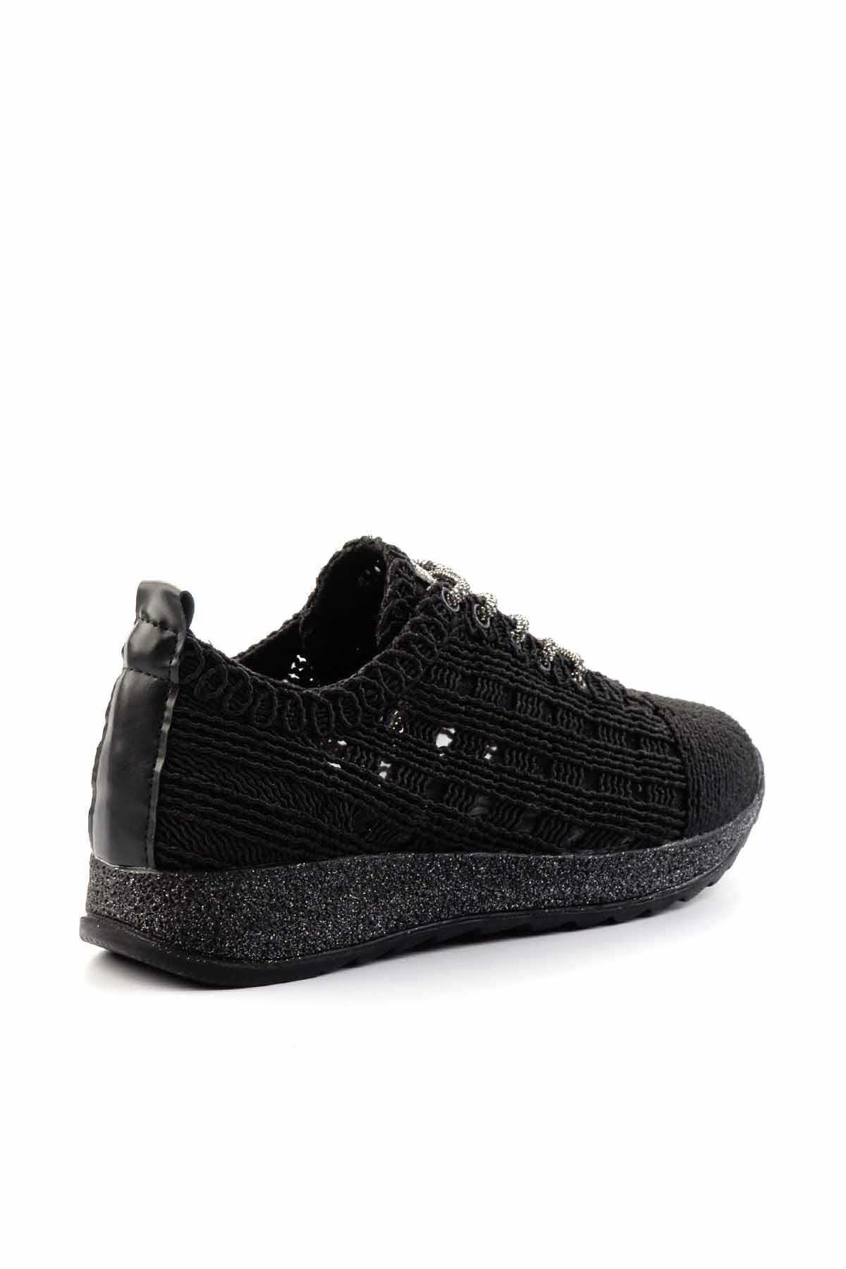 Siyah  Kadın Sneaker K01461055516