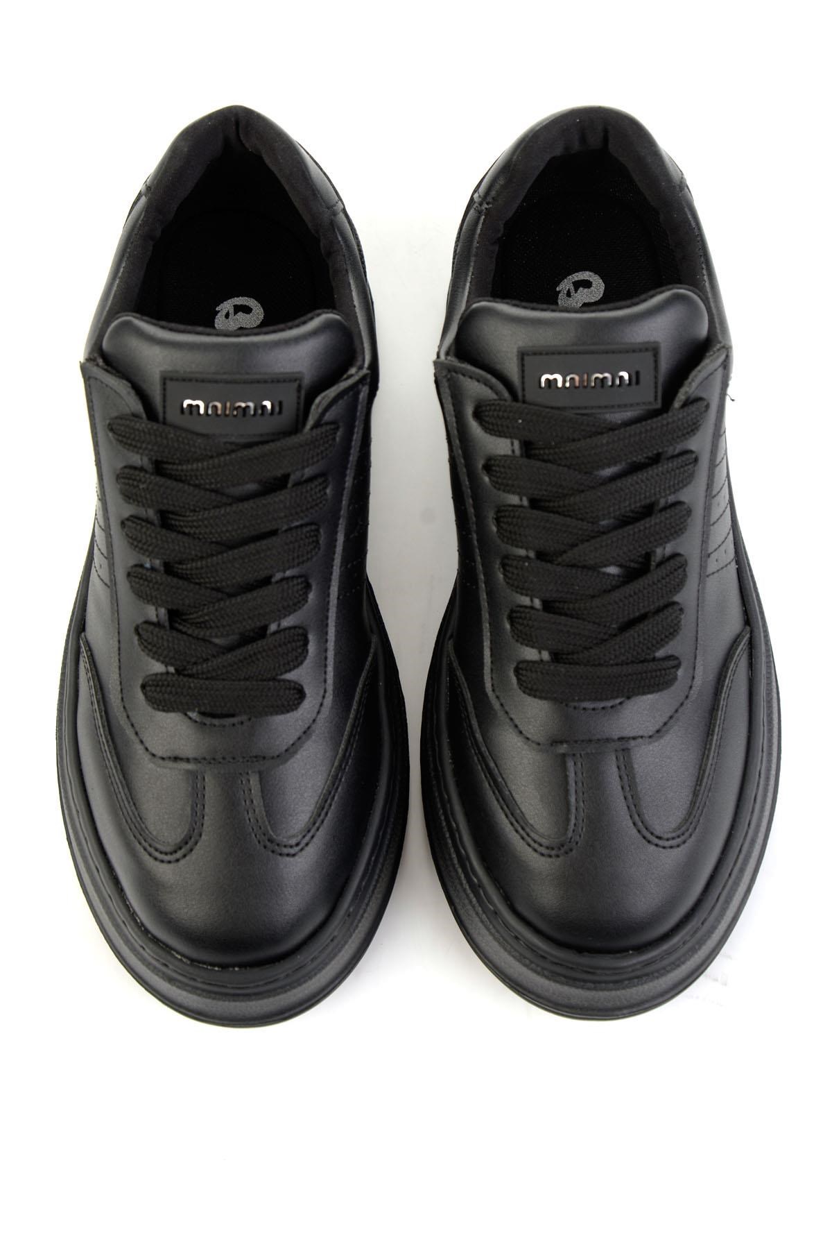 Siyah  Kadın Sneaker K01671057609