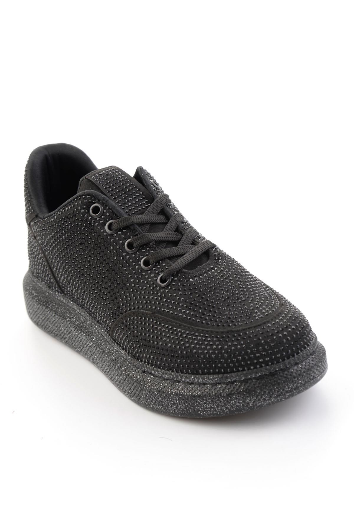 Siyah  Kadın Sneaker K01709060287