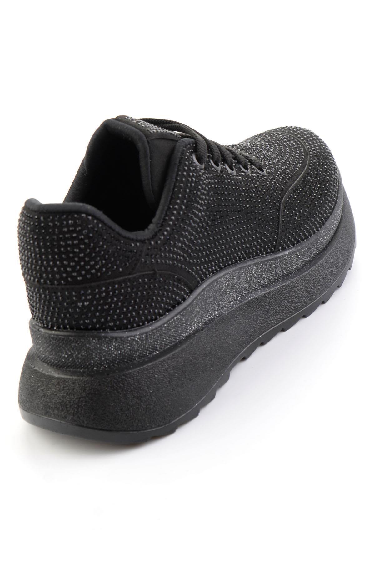 Siyah  Kadın Sneaker K01709060387