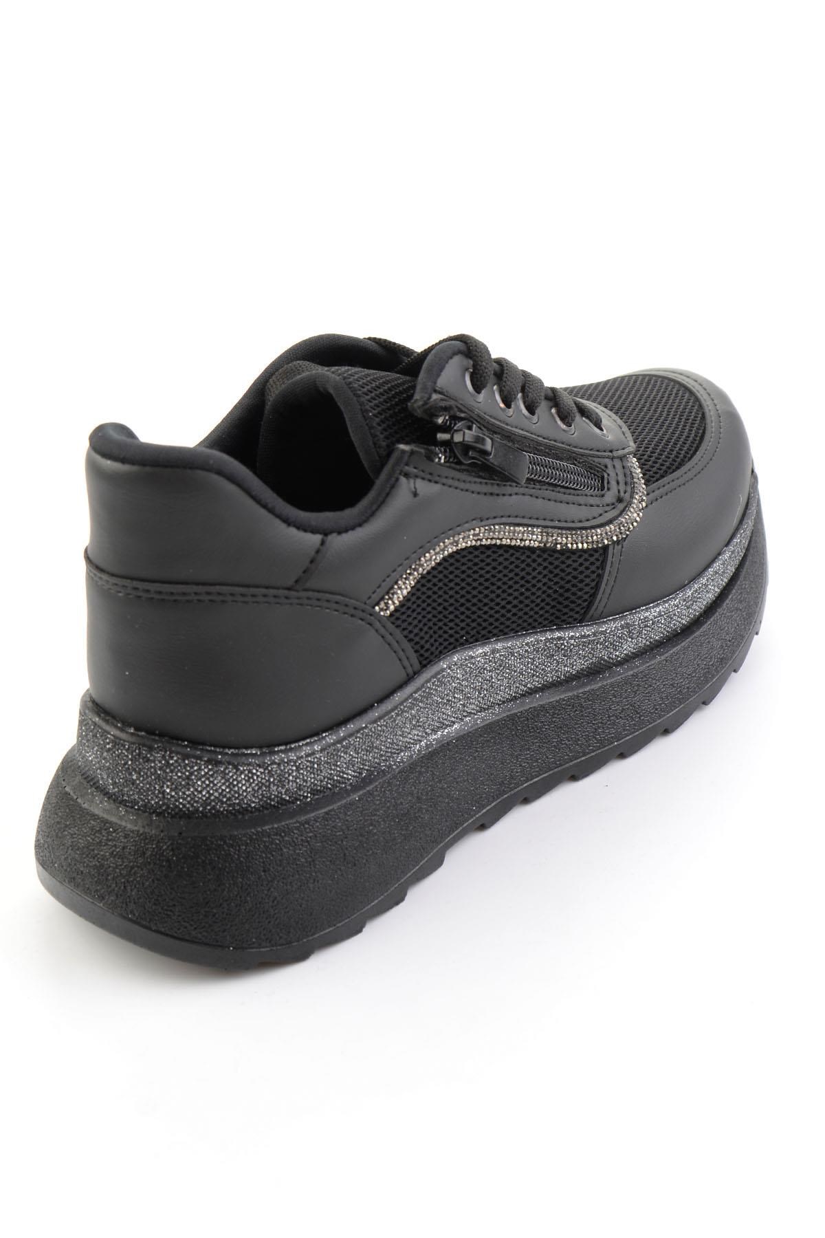 Siyah  Kadın Sneaker K01709060409