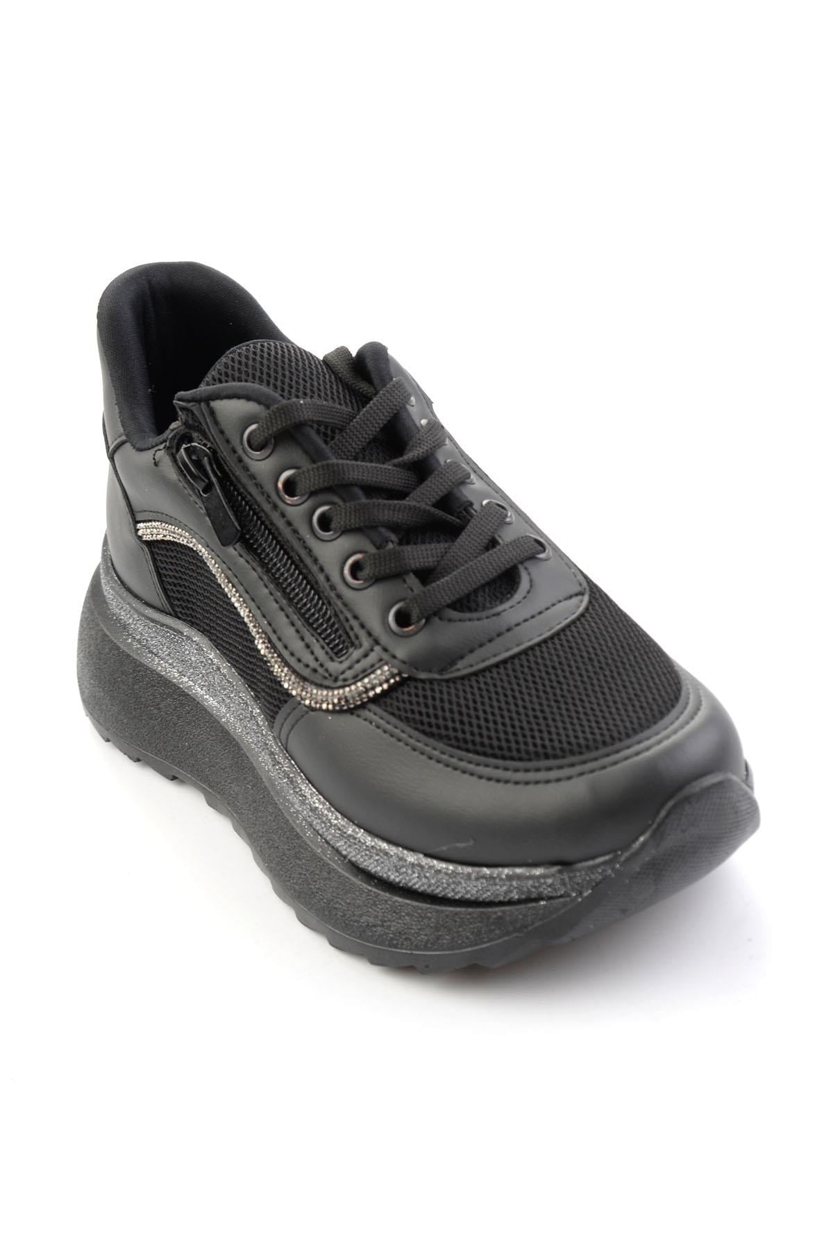 Siyah  Kadın Sneaker K01709060409