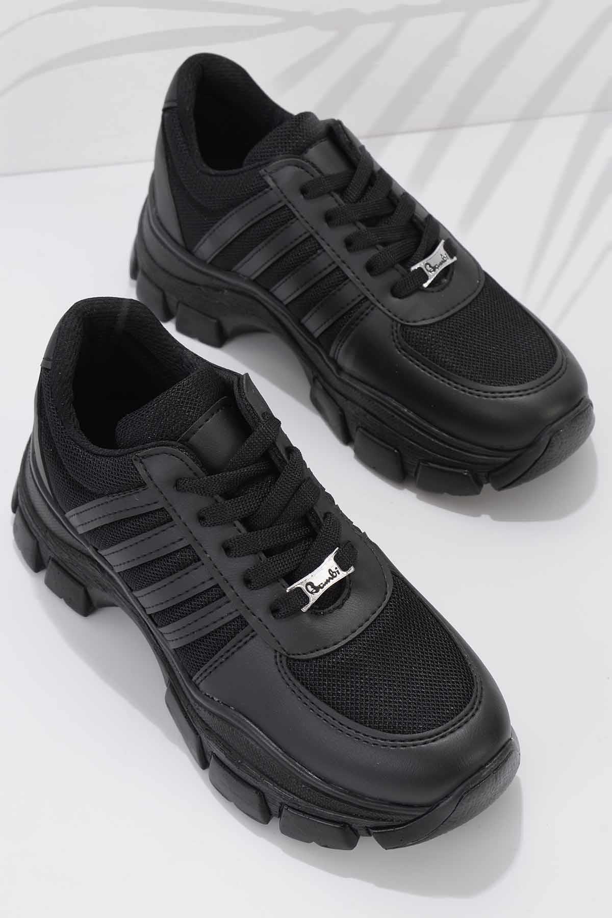 Siyah  Kadın Sneaker K01836001509