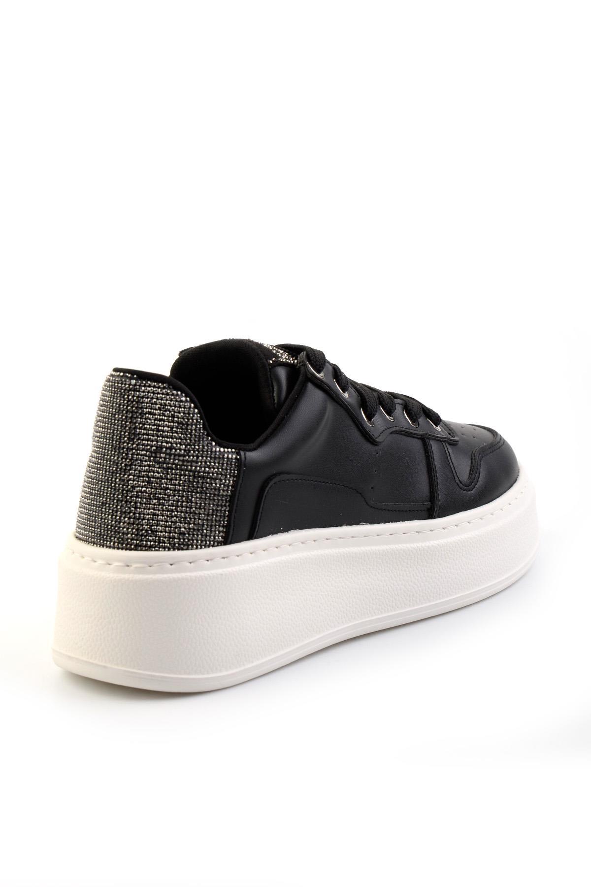 Siyah  Kadın Sneaker K01868205509
