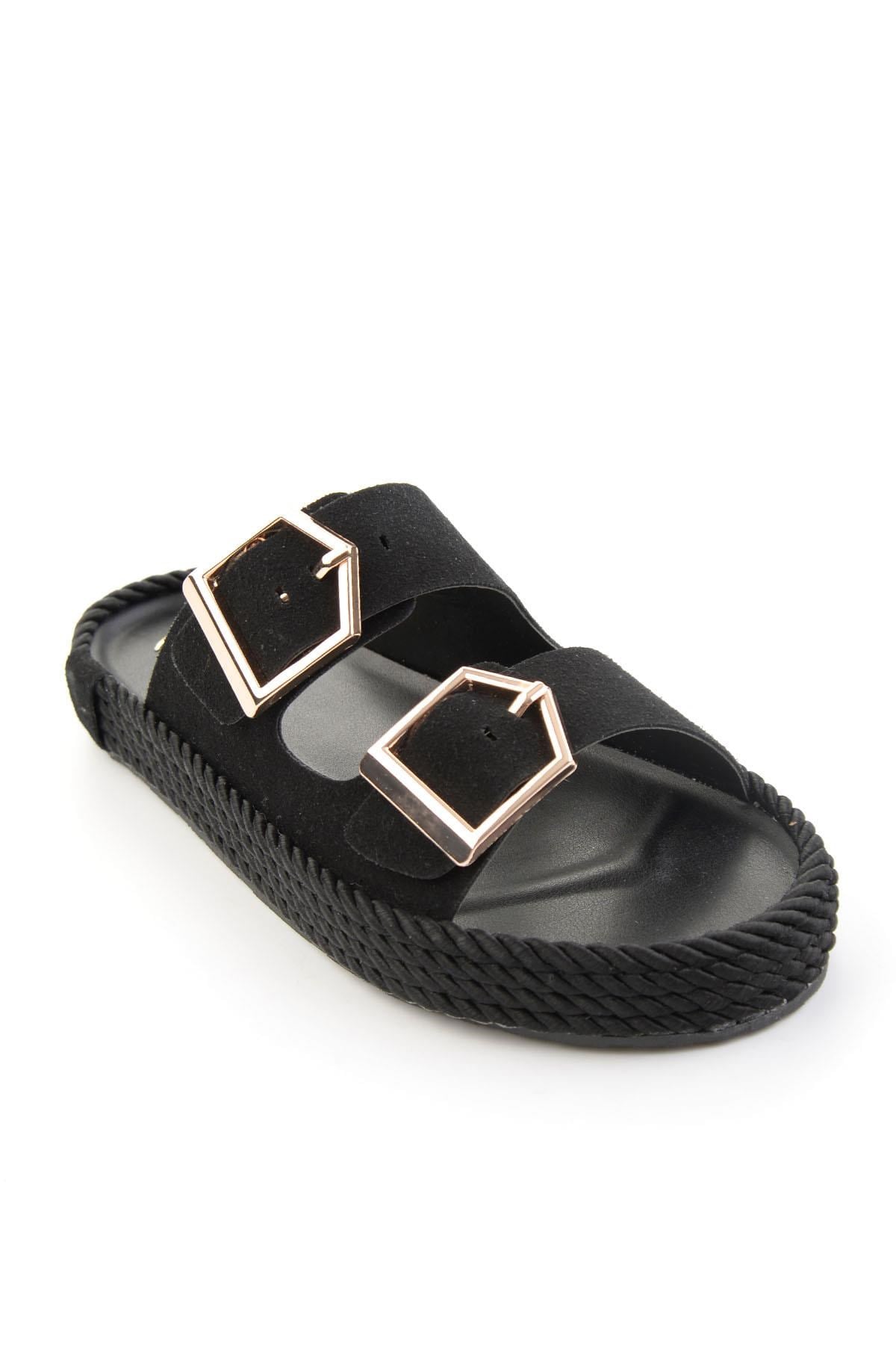 Siyah  Kadın Terlik K04553030071