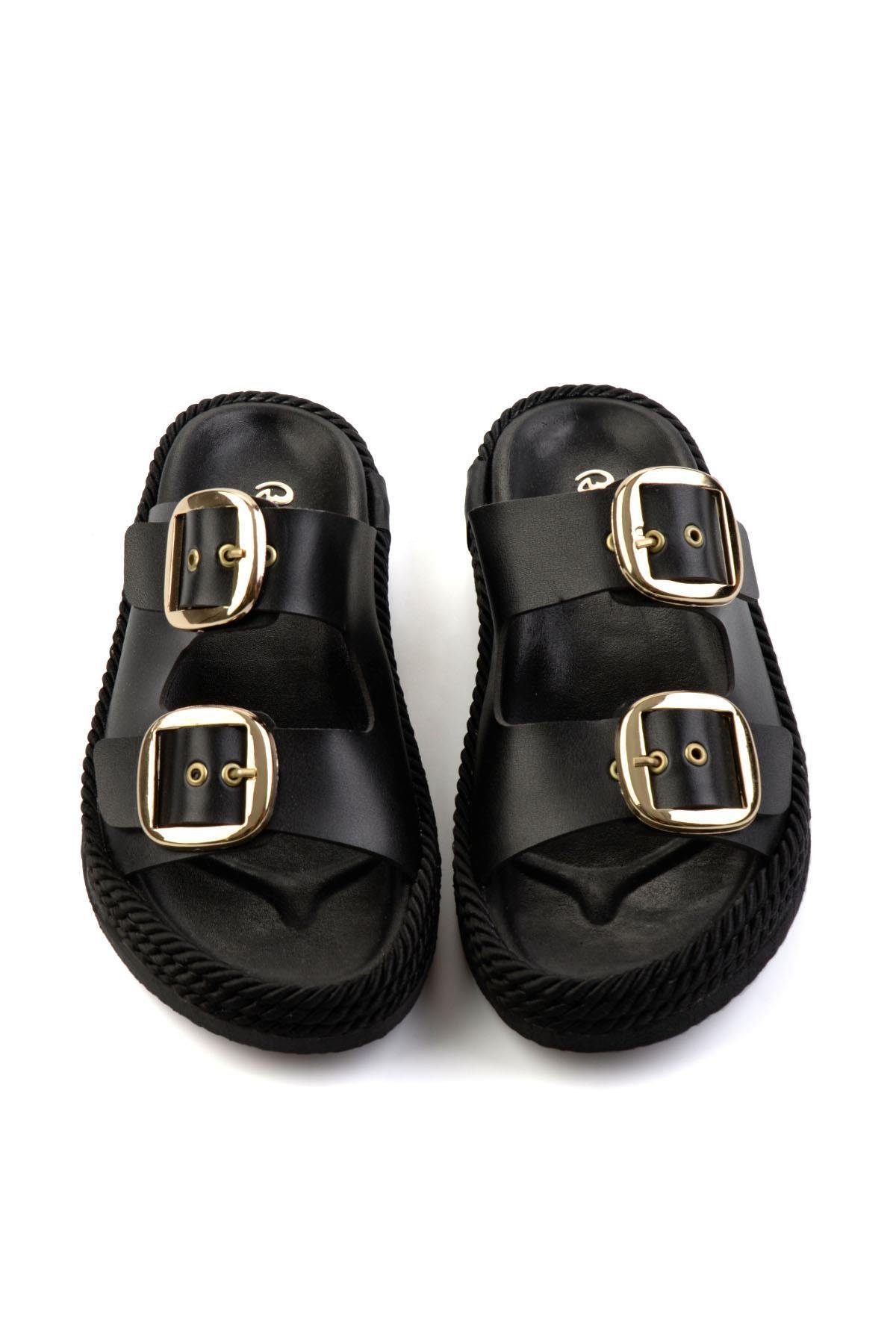 Siyah  Kadın Terlik K04980210009