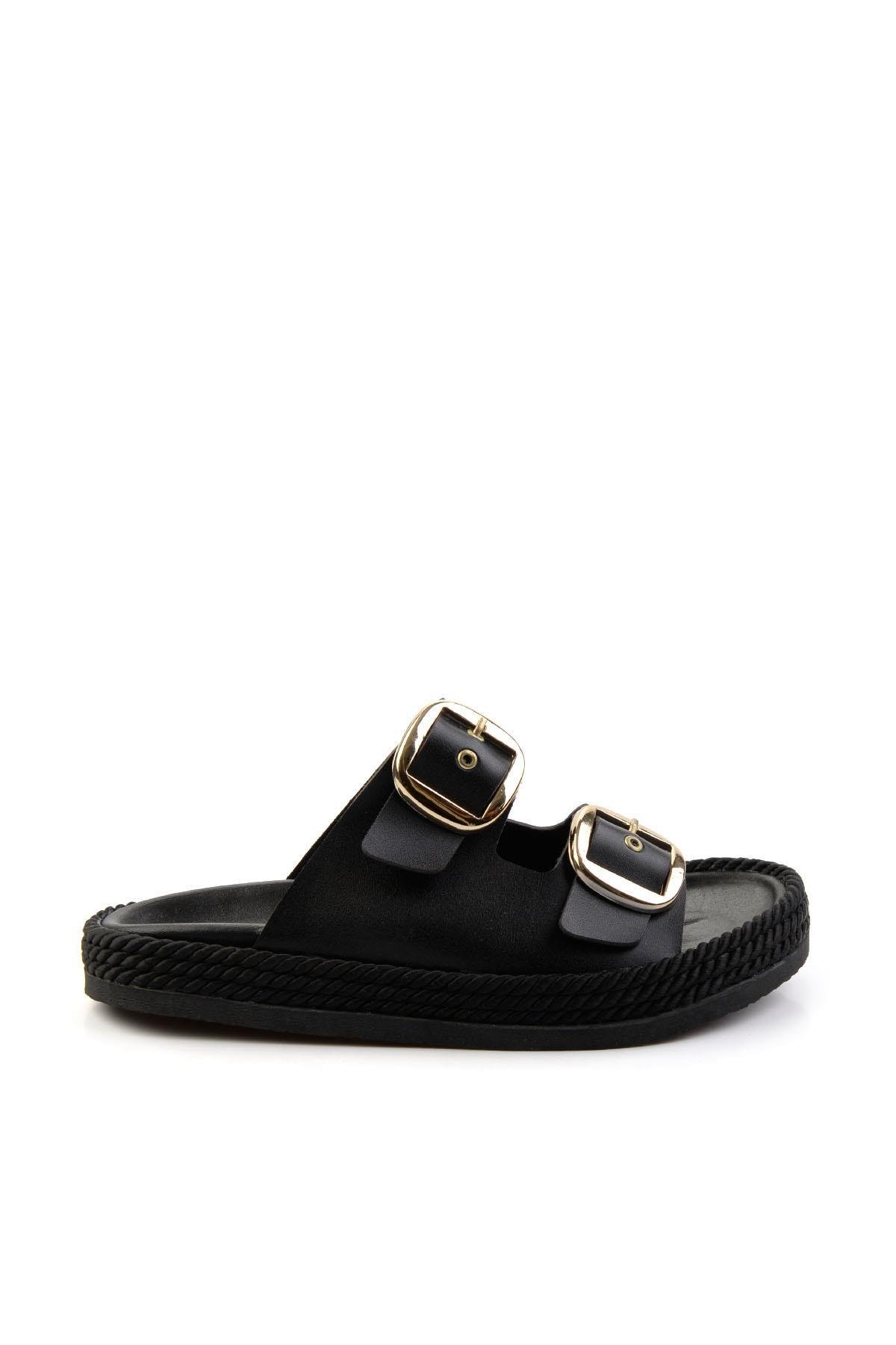 Siyah  Kadın Terlik K04980210009