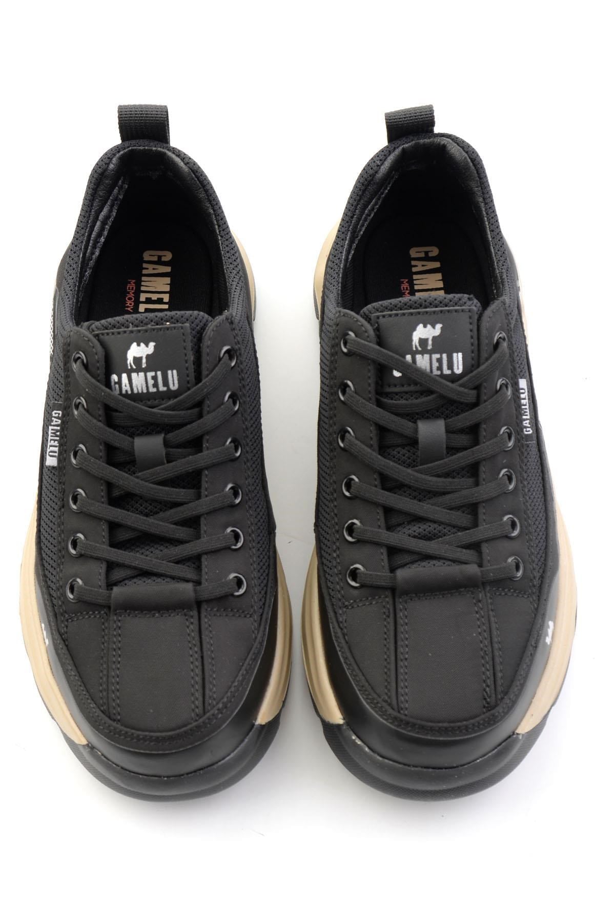Siyah Kumaş  Erkek Sneaker E01175522404