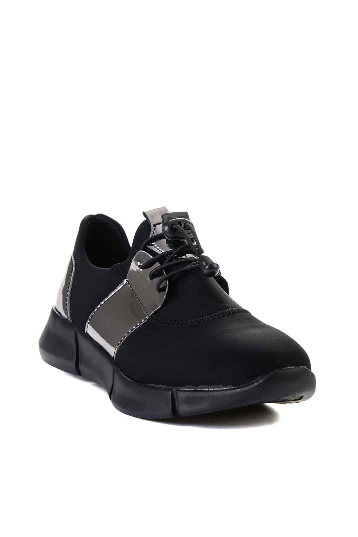 Siyah Kurşun  Kadın Sneaker K01512061017