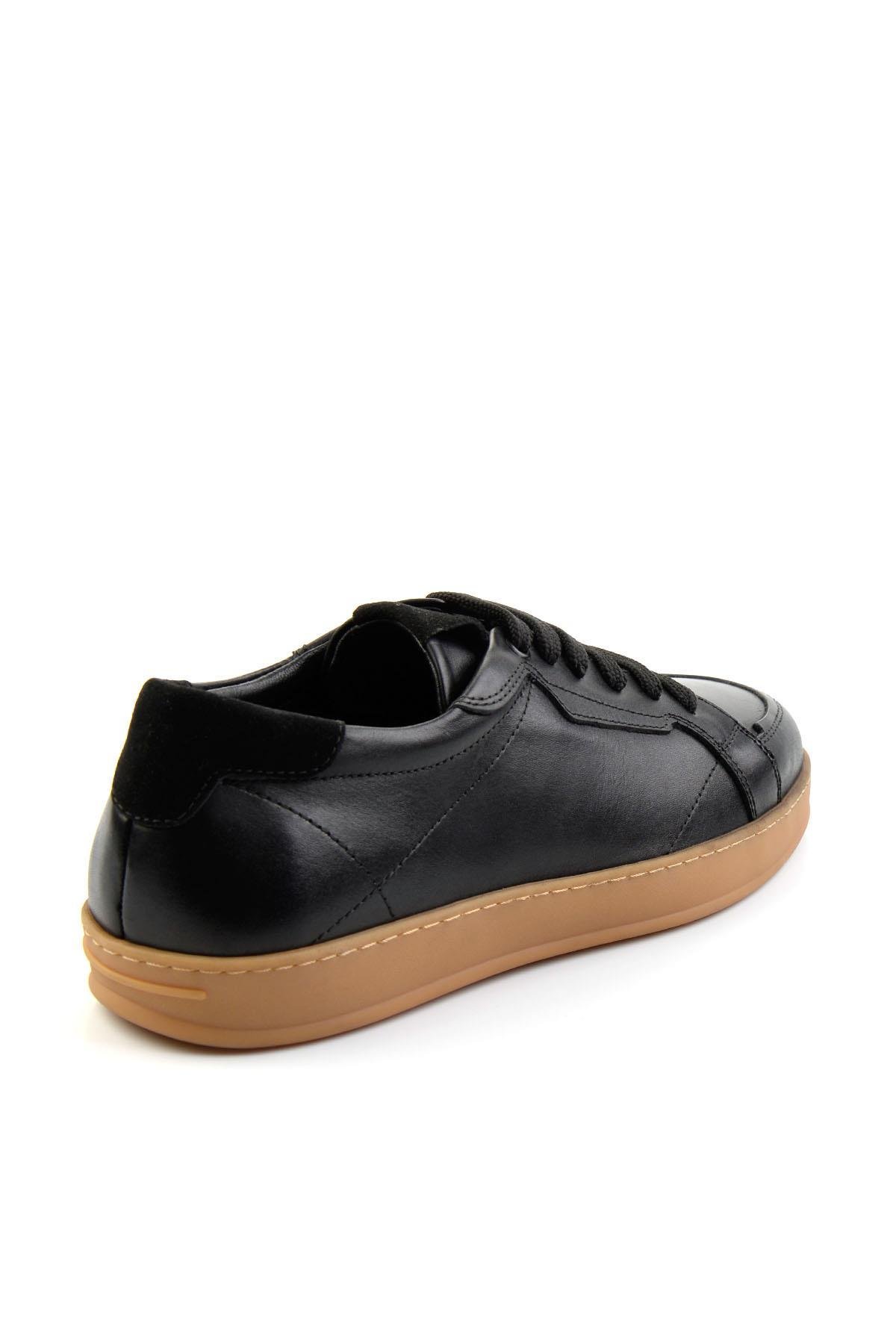 Siyah Leather Erkek Casual Ayakkabı E01087114803