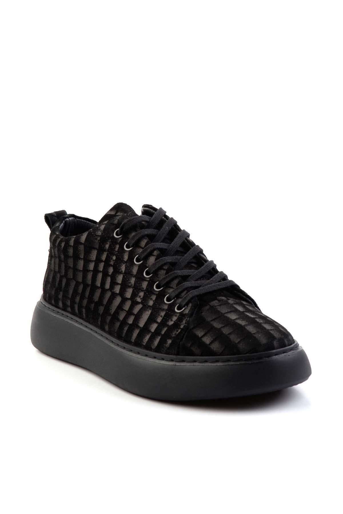 Siyah Leather Erkek Casual Ayakkabı E01759999902