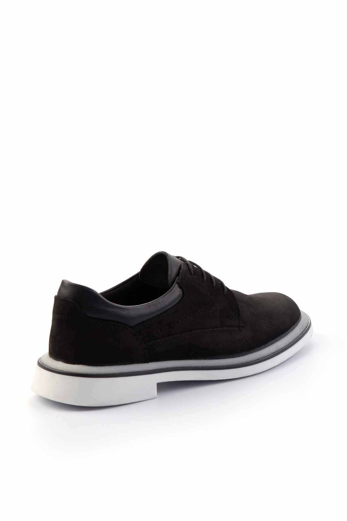 Siyah Leather Erkek Casual Ayakkabı E01556220601