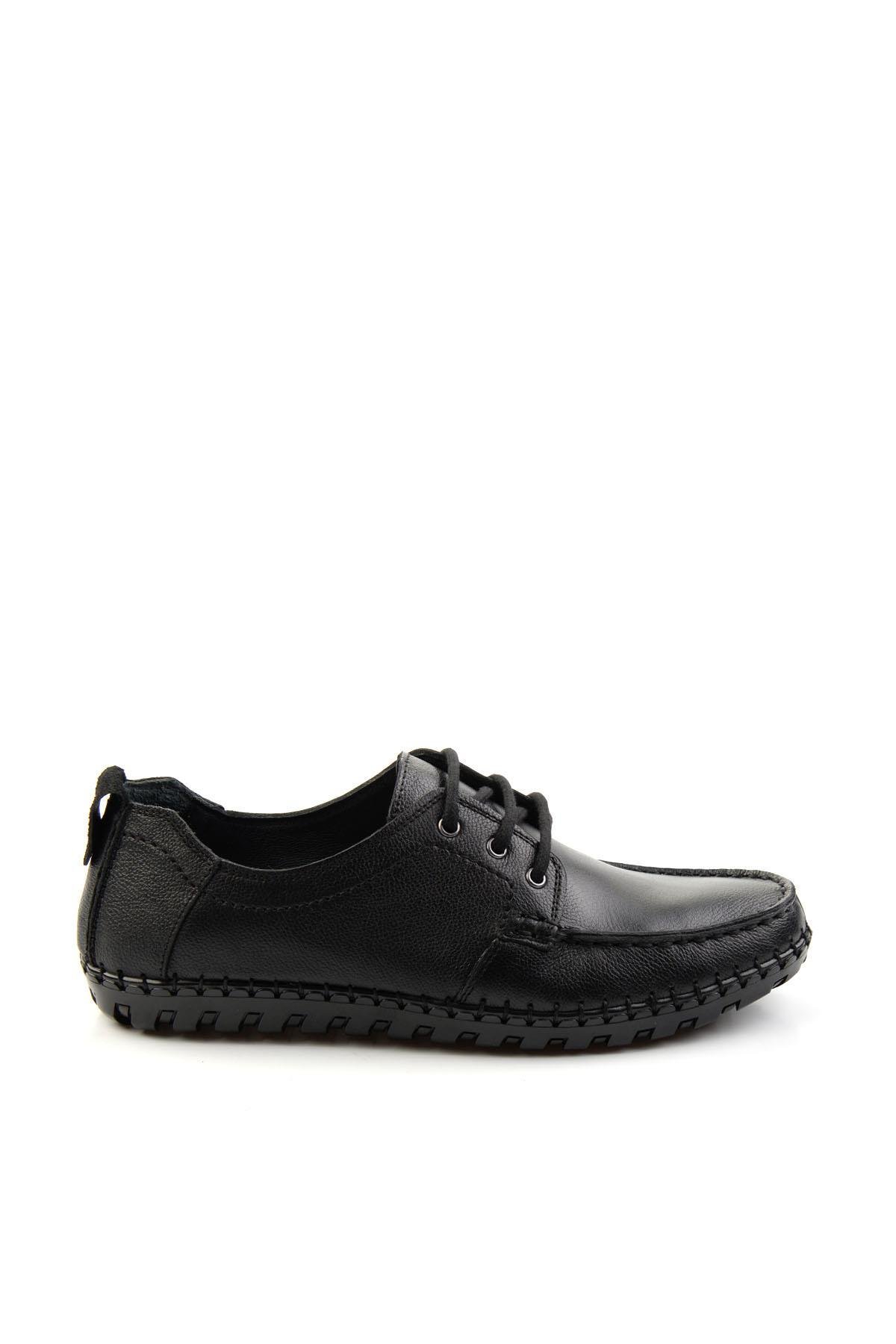 Siyah Leather Erkek Casual Ayakkabı E01900400003
