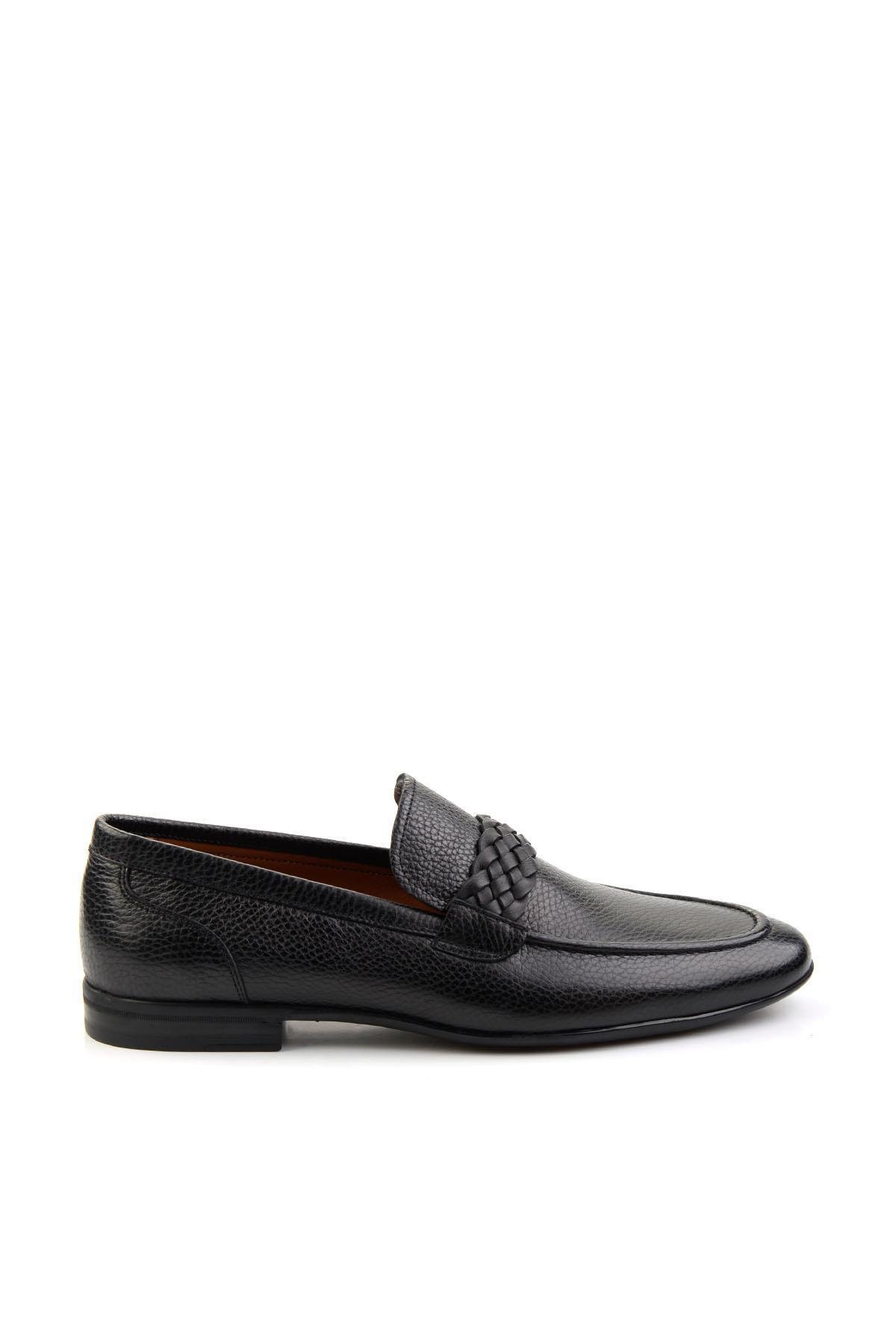 Siyah Leather Erkek Casual Ayakkabı E01758028940