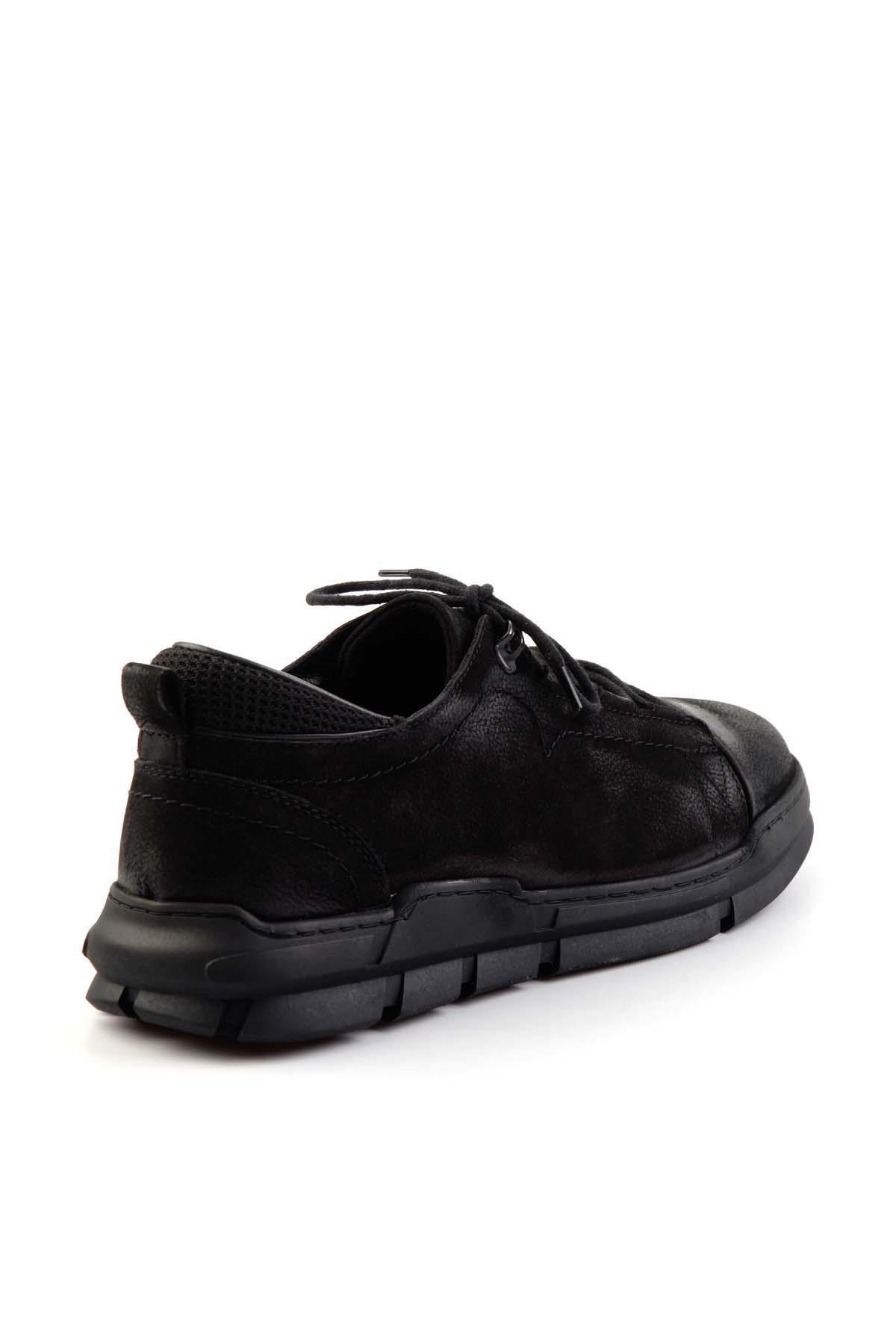 Siyah Leather Erkek Casual Ayakkabı E01900230701