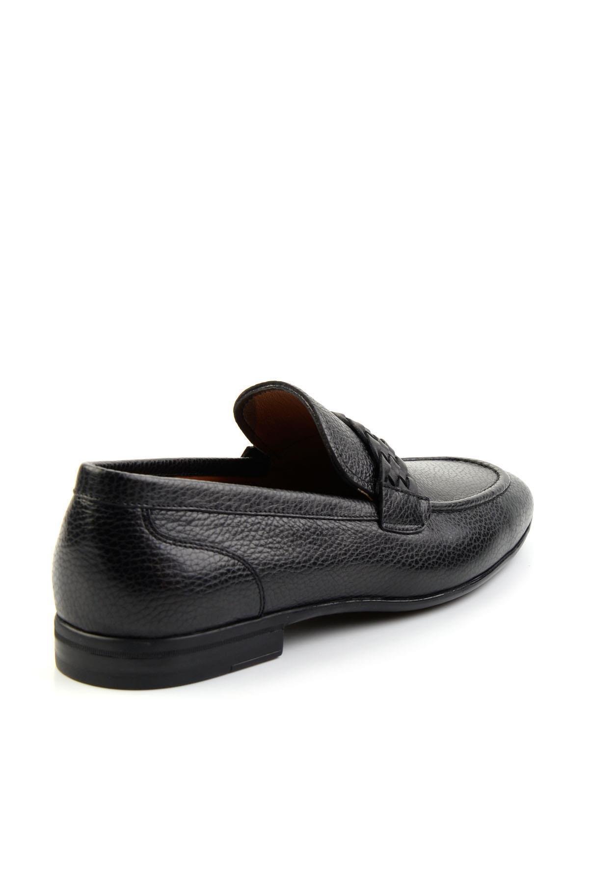 Siyah Leather Erkek Casual Ayakkabı E01758028940