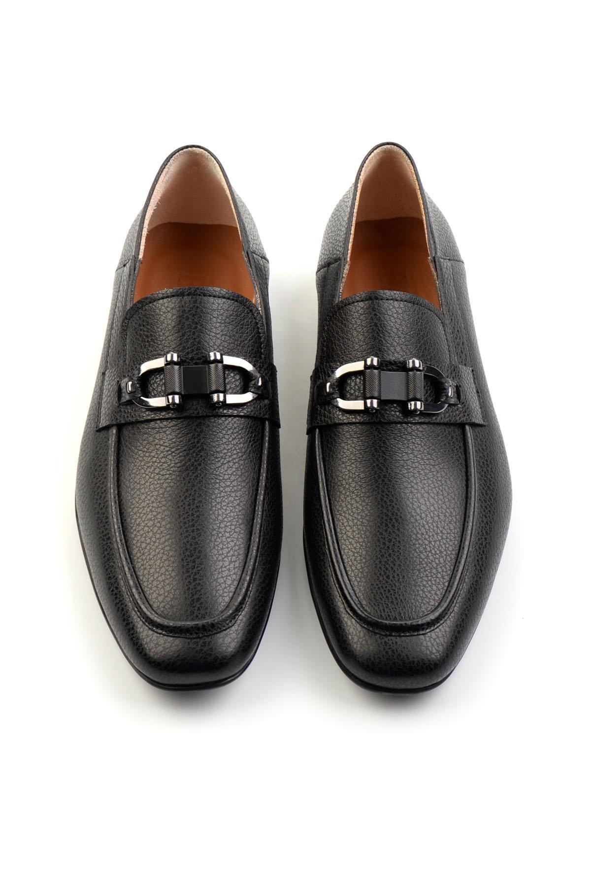Siyah Leather Erkek Casual Ayakkabı E01758277840