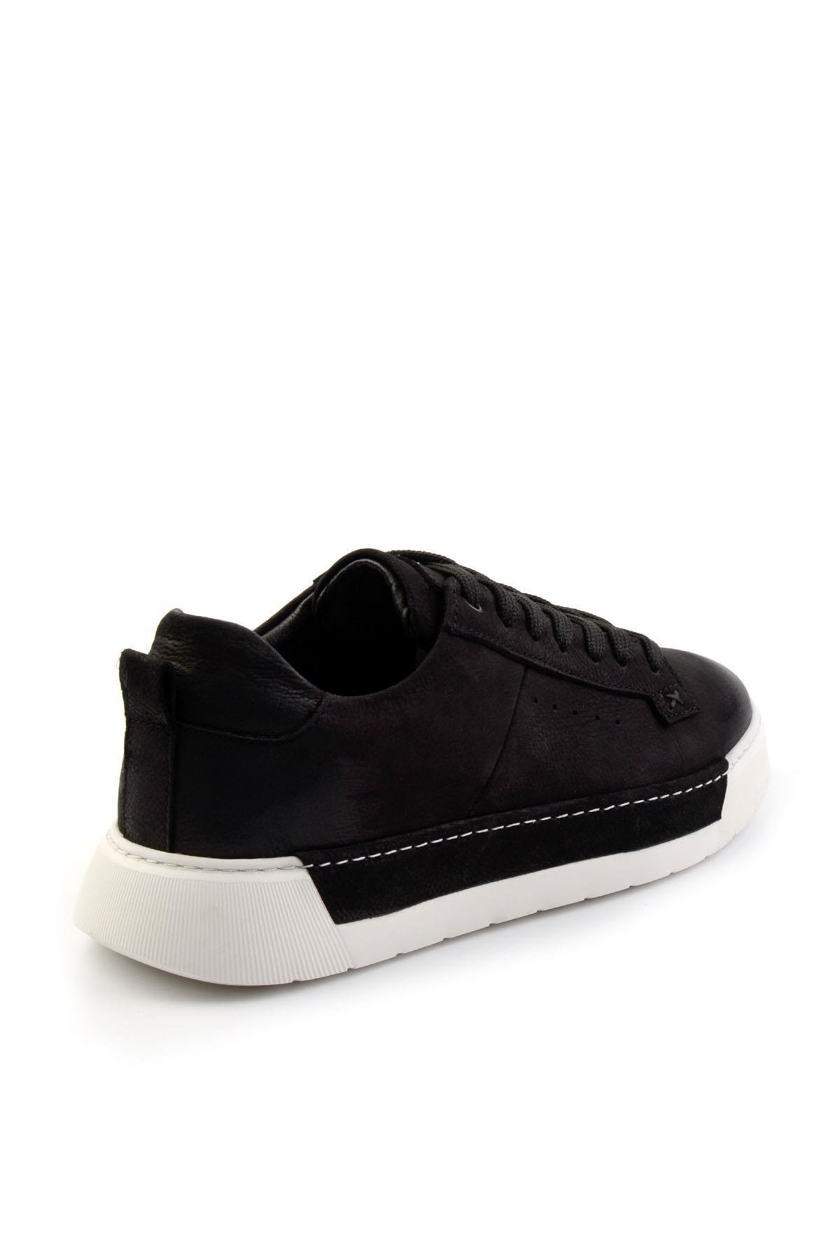 Siyah Leather Erkek Casual Ayakkabı E01089000301