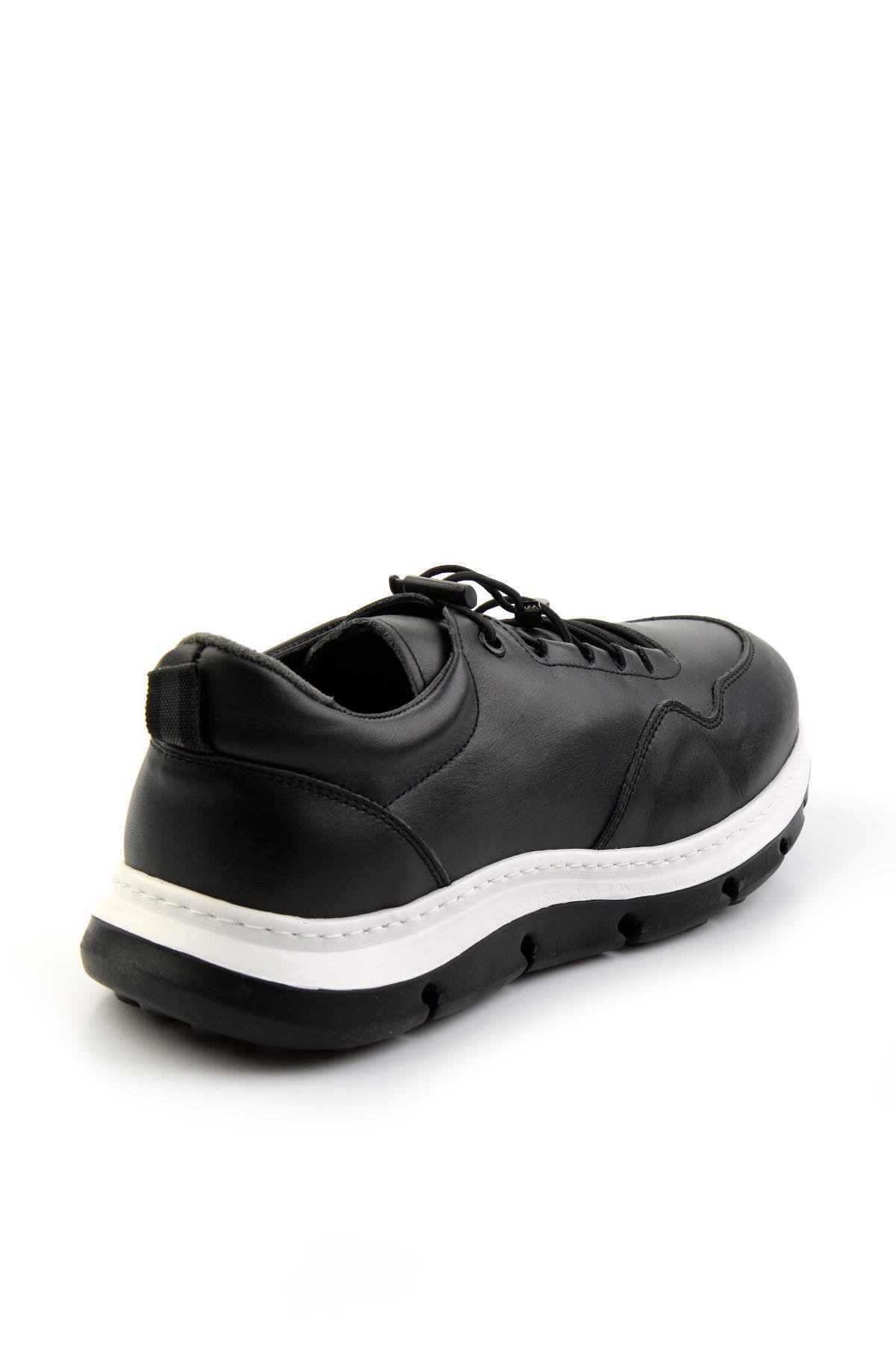 Siyah Leather Erkek Casual Ayakkabı E01759701603