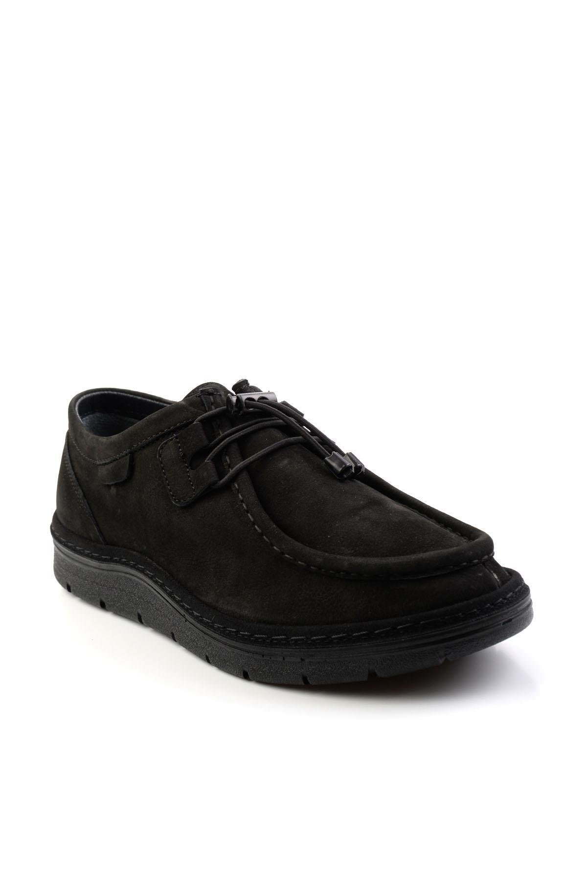 Siyah Leather Erkek Casual Ayakkabı E01070020601
