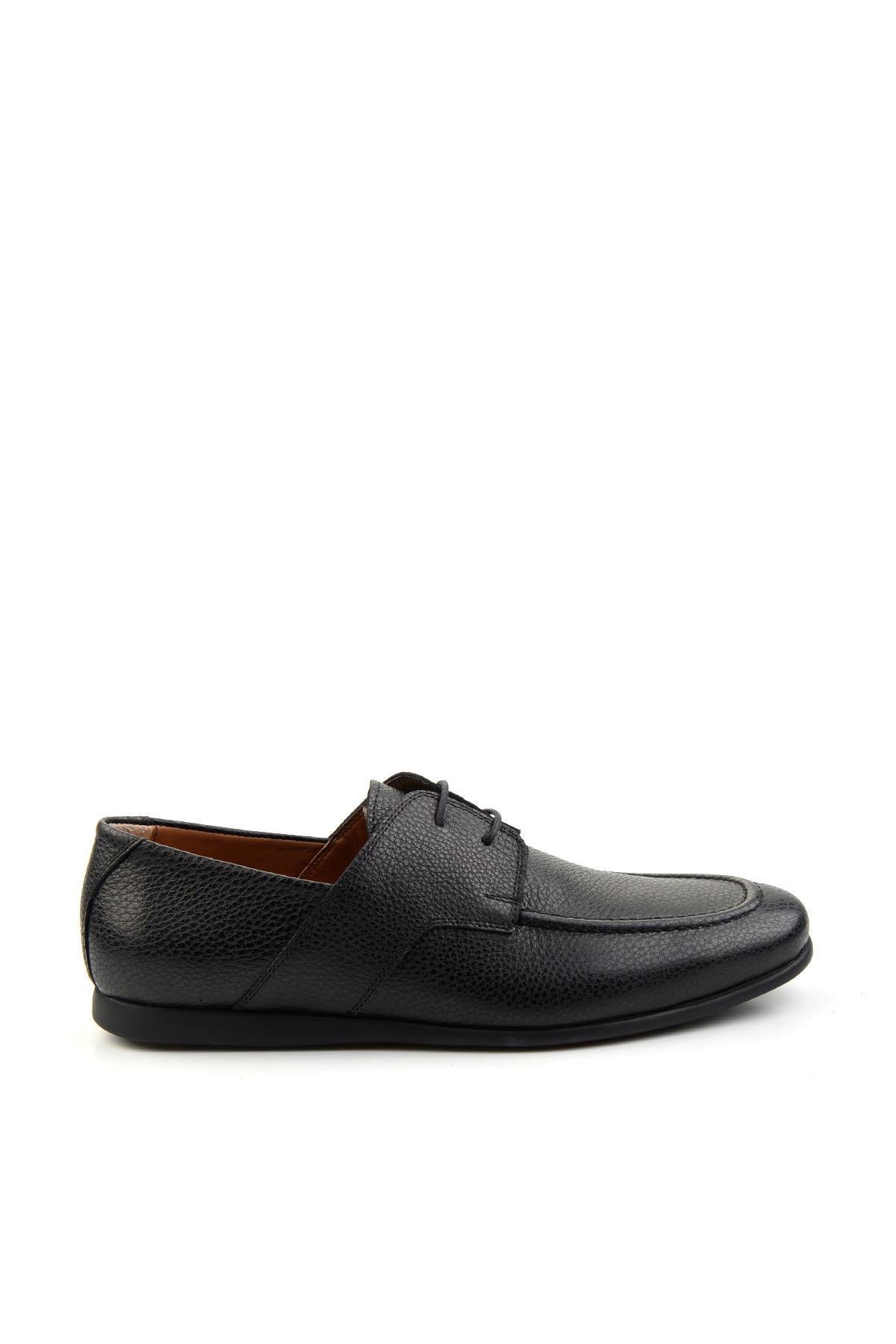 Siyah Leather Erkek Casual Ayakkabı E01758252840