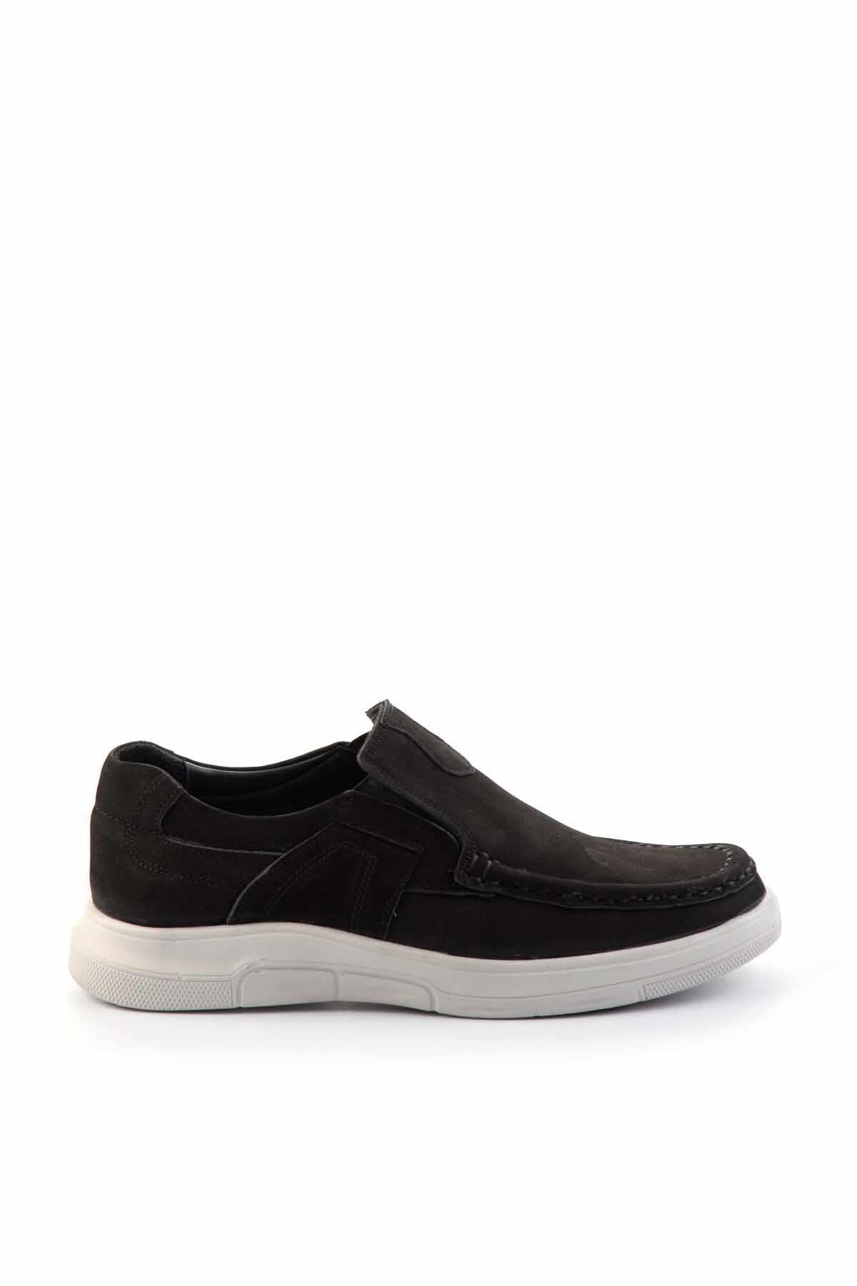 Siyah Leather Erkek Casual Ayakkabı E01734011001