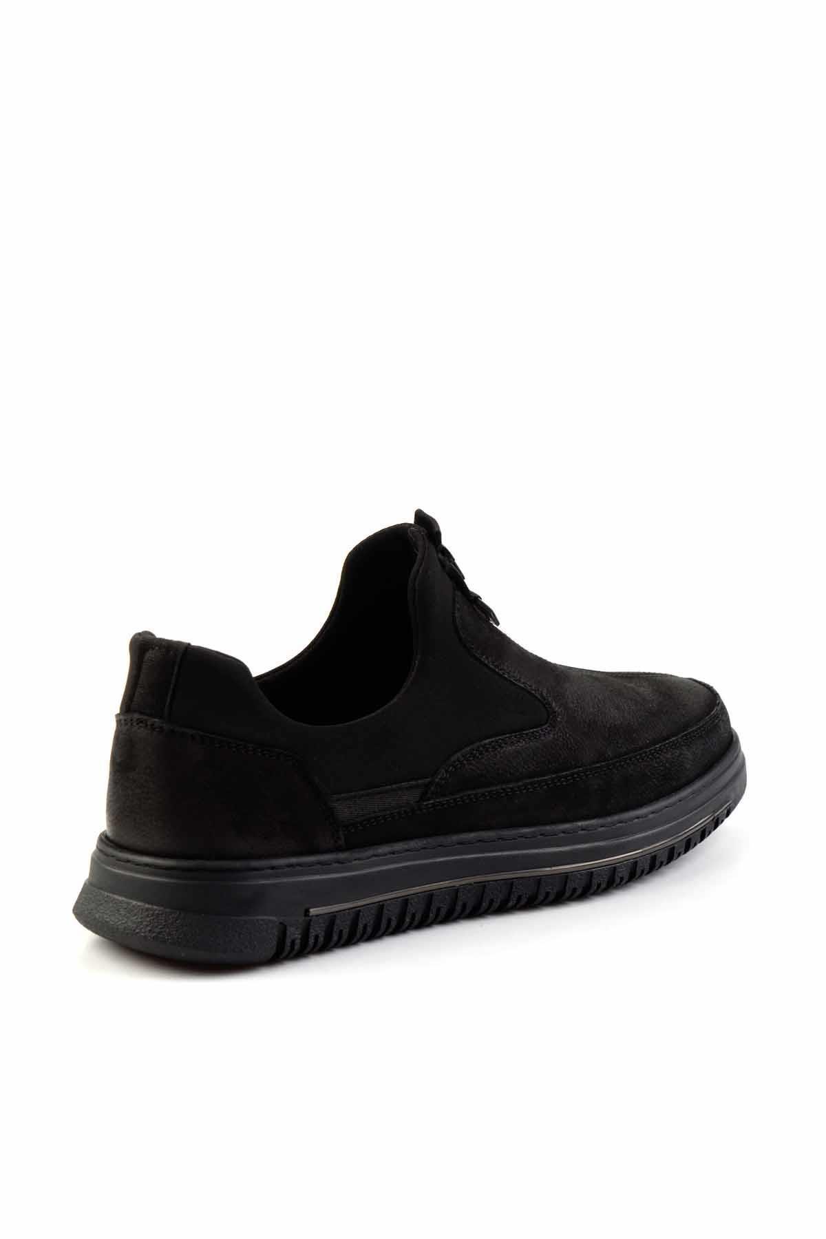 Siyah Leather Erkek Casual Ayakkabı E01900240201
