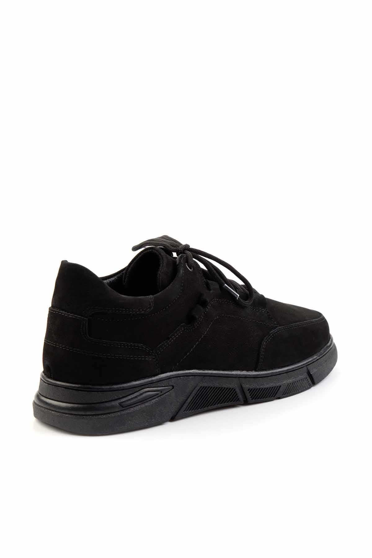 Siyah Leather Erkek Casual Ayakkabı E01733028501