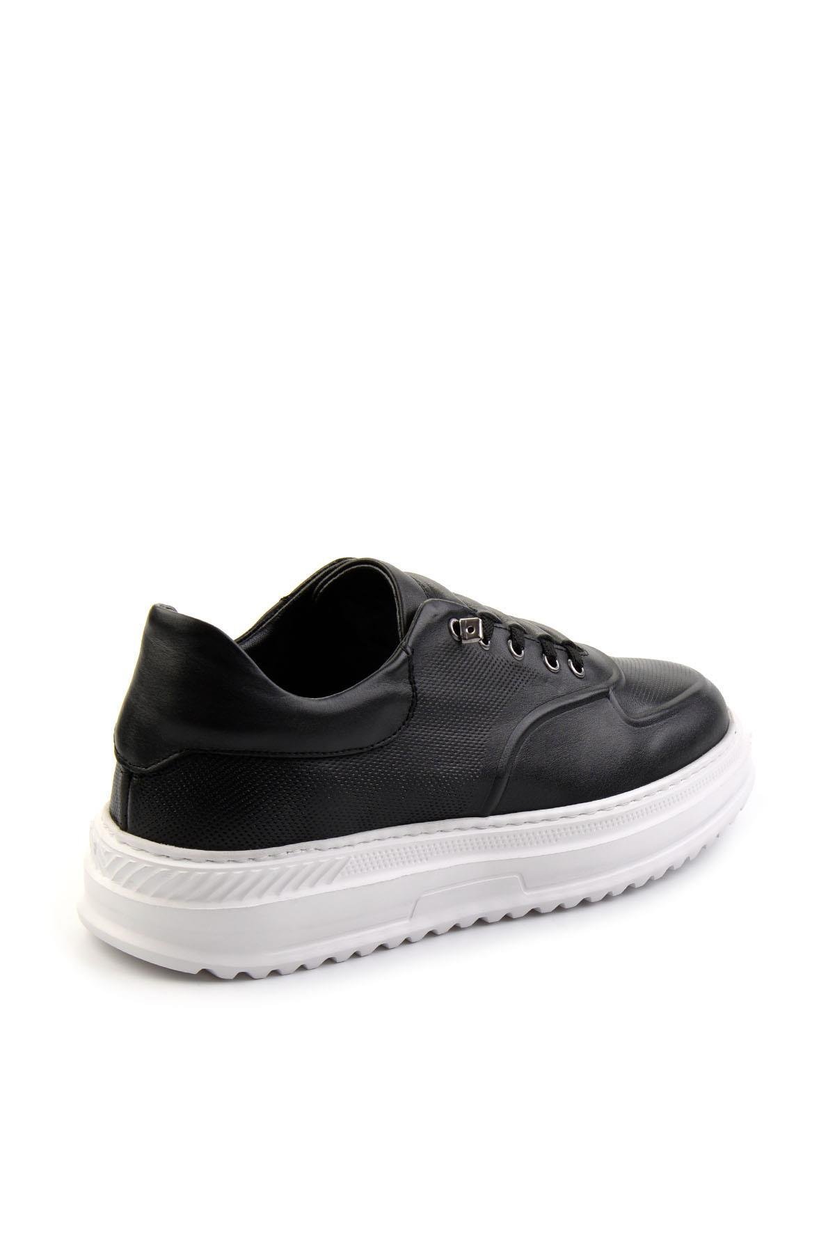 Siyah Leather Erkek Casual Ayakkabı E01080107103