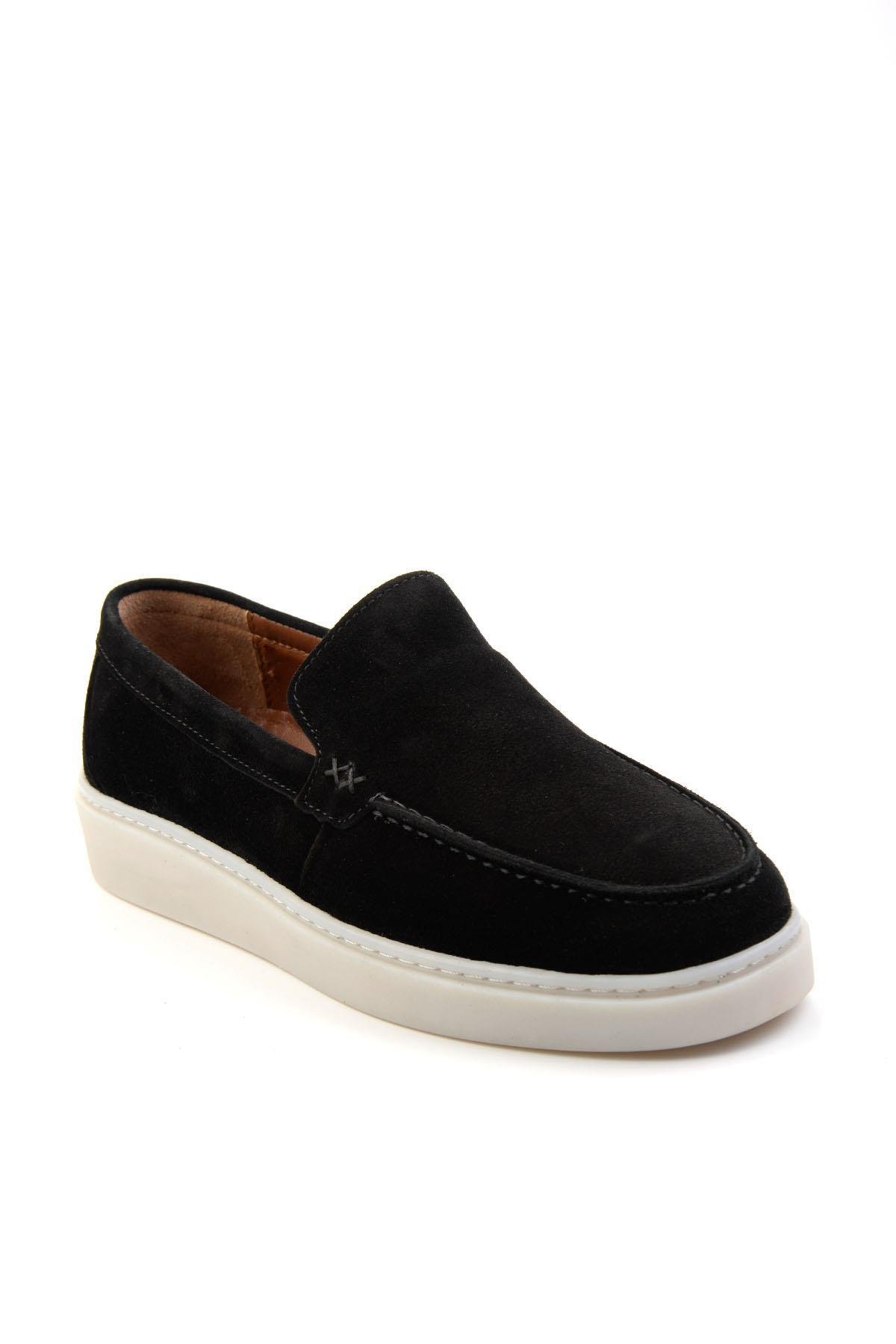 Siyah Leather Erkek Casual Ayakkabı E01082012002