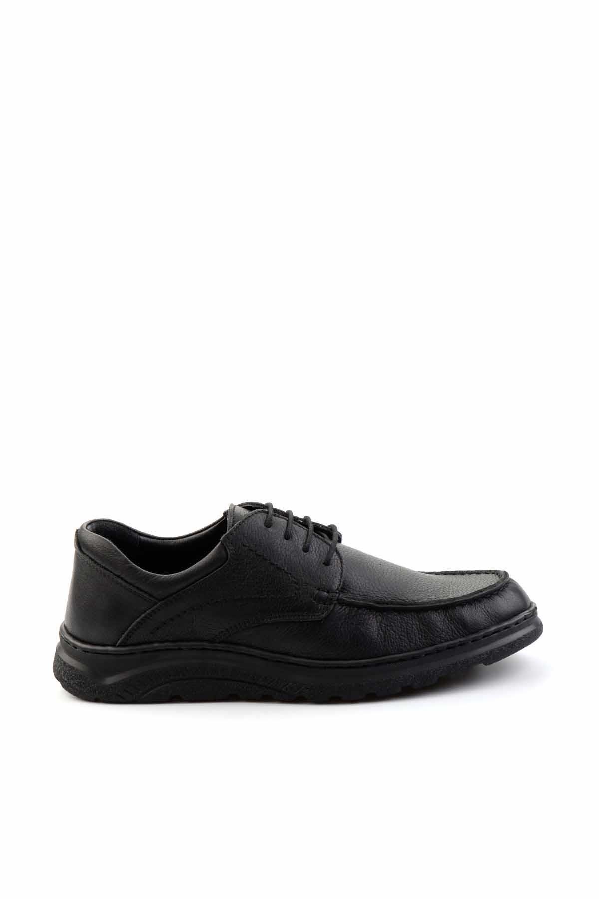 Siyah Leather Erkek Casual Ayakkabı E01442000340