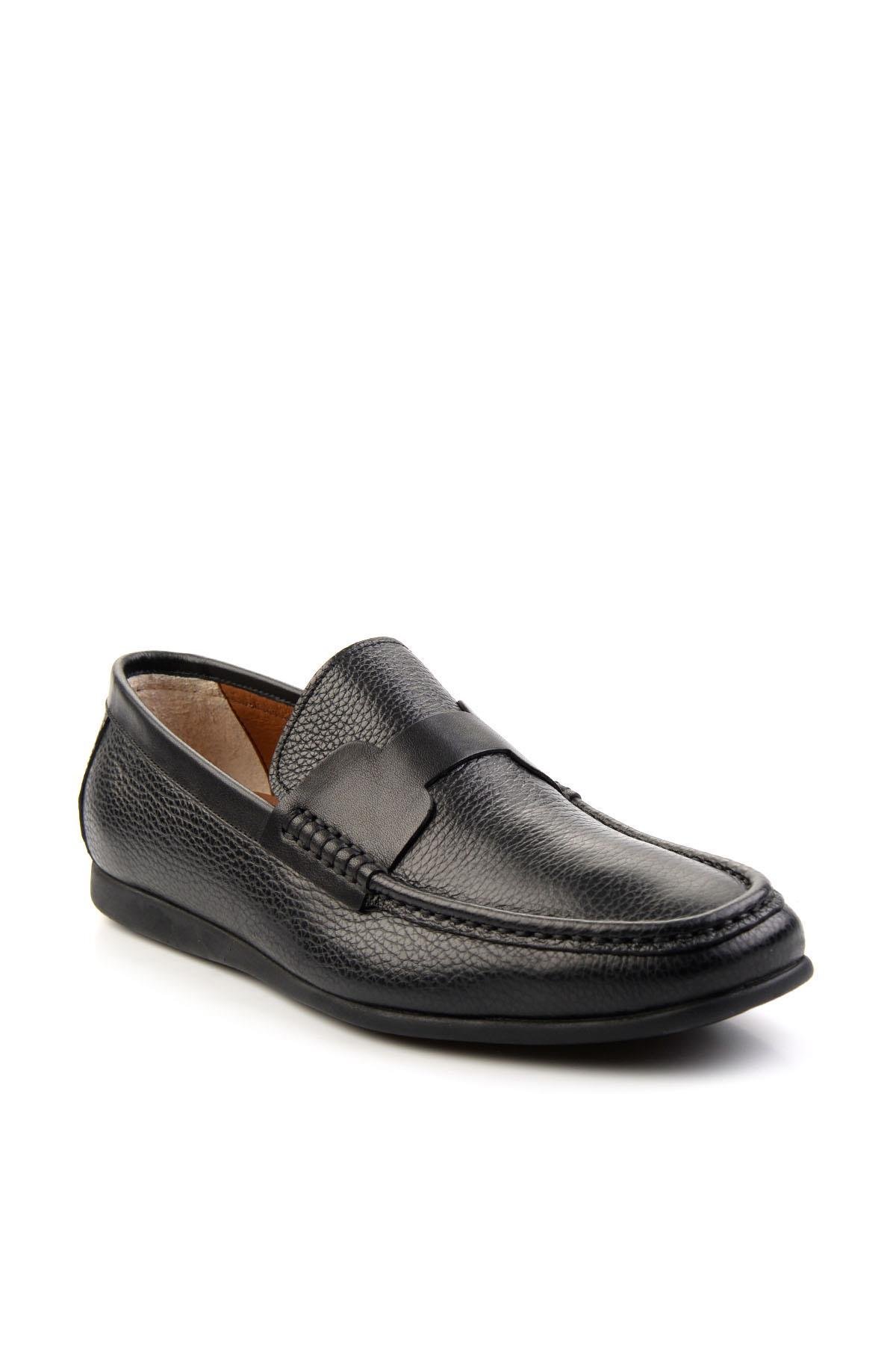 Siyah Leather Erkek Casual Ayakkabı E01758232240