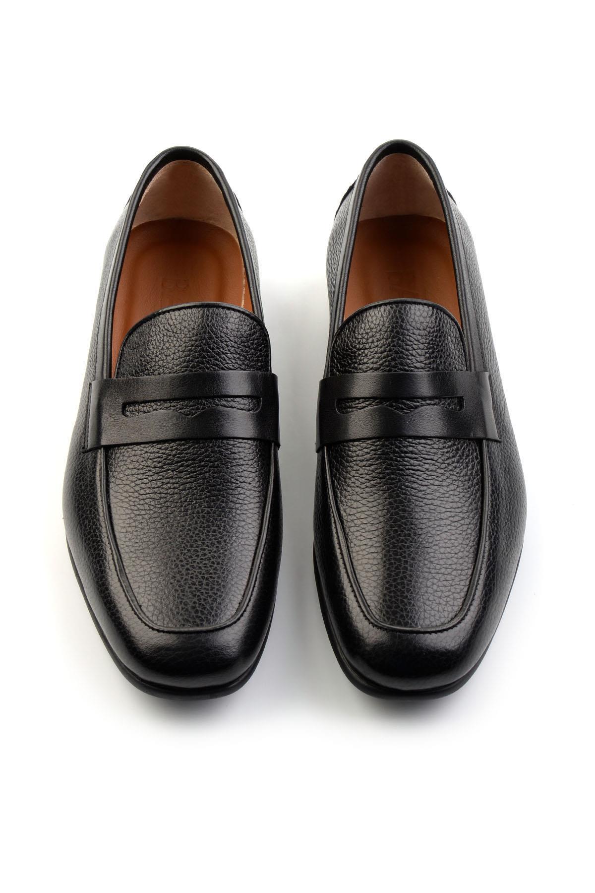 Siyah Leather Erkek Casual Ayakkabı E01758031840