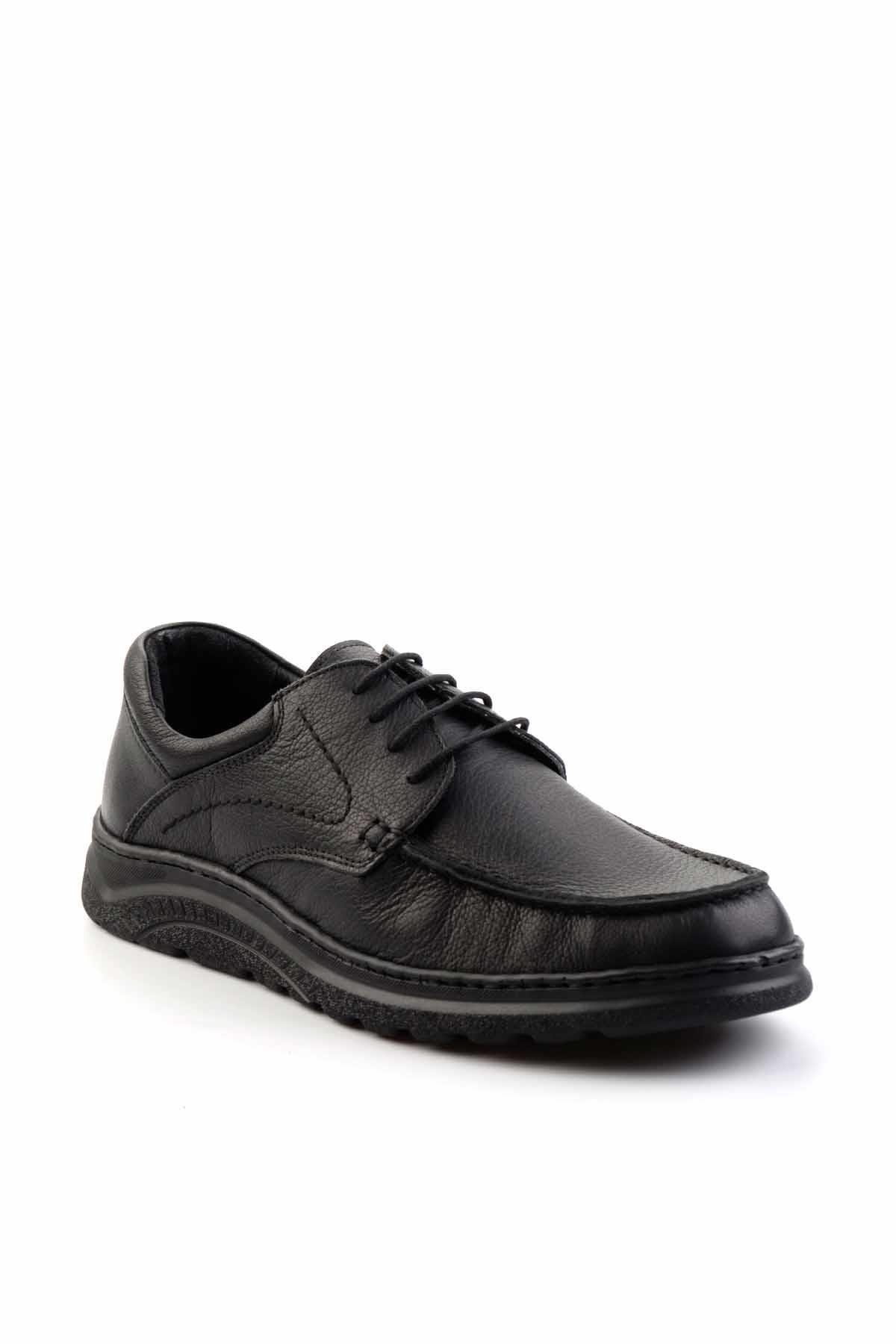Siyah Leather Erkek Casual Ayakkabı E01442000340
