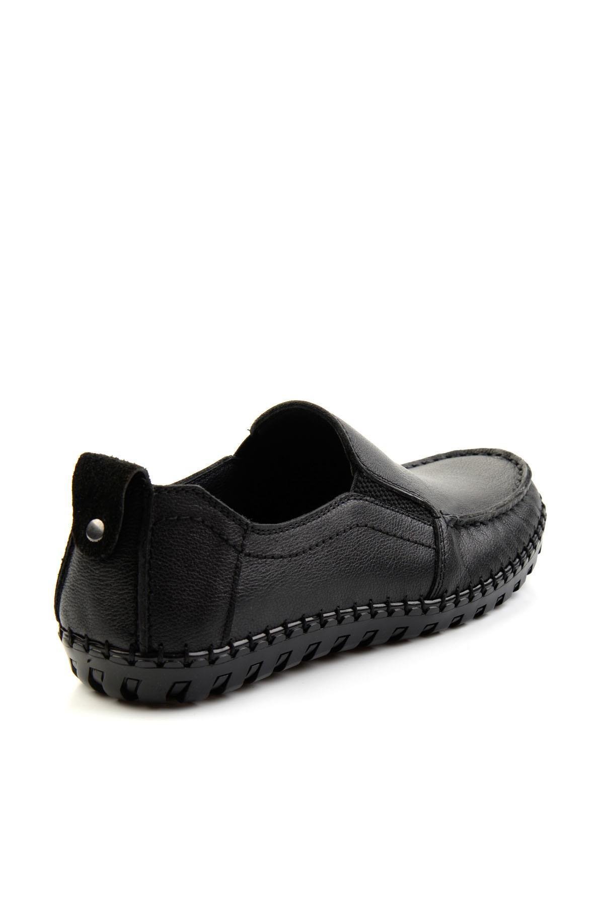 Siyah Leather Erkek Casual Ayakkabı E01900400203