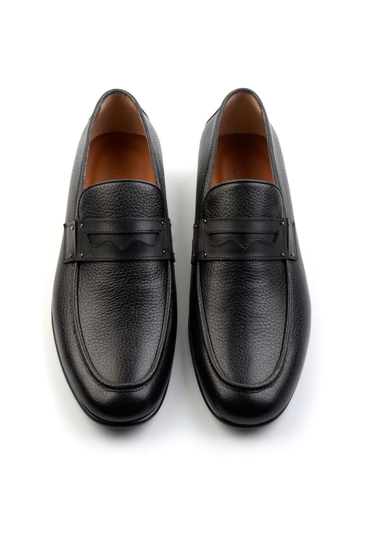 Siyah Leather Erkek Casual Ayakkabı E01758308440