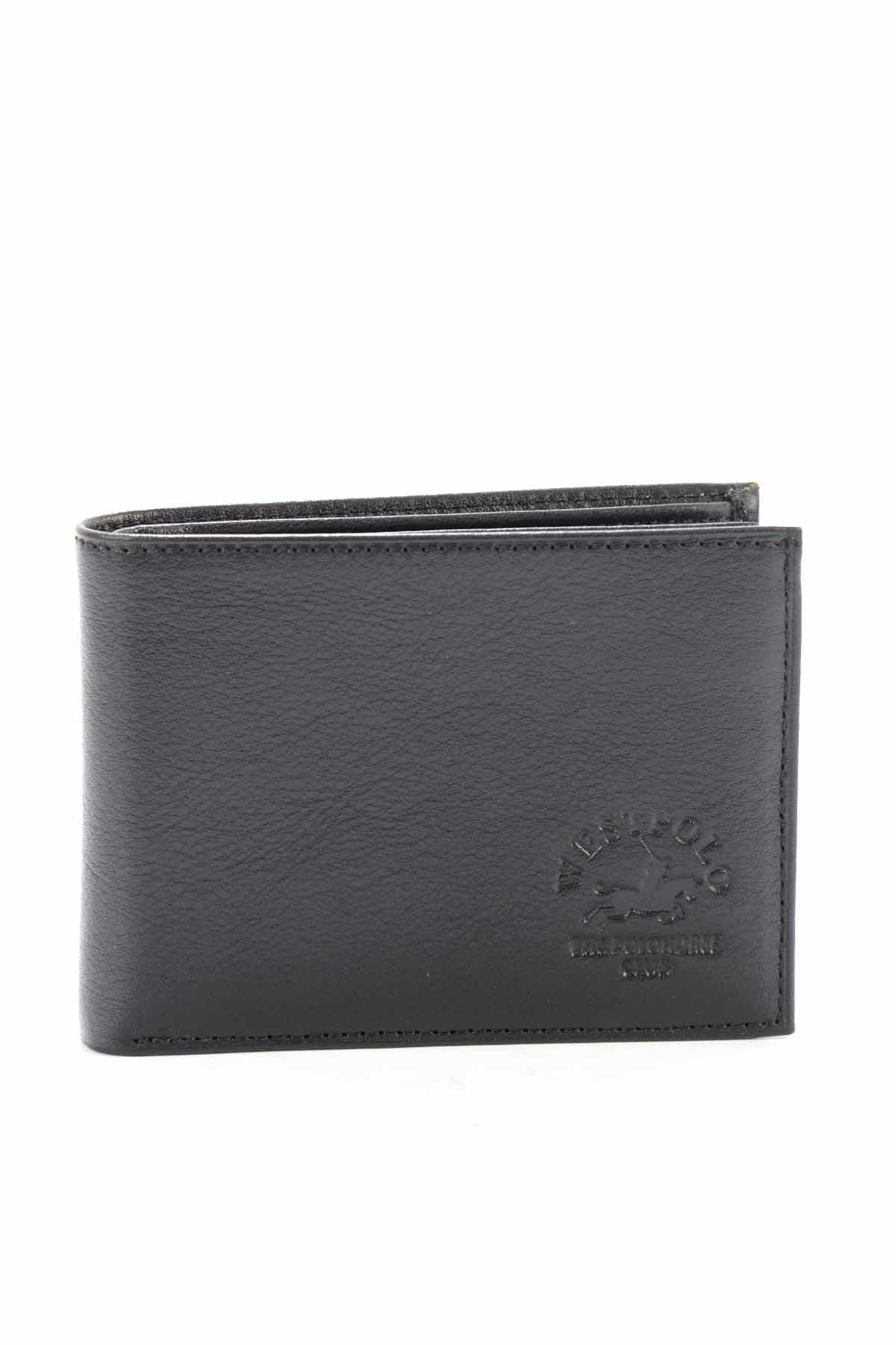 Siyah Leather Erkek Cüzdan U08678101003