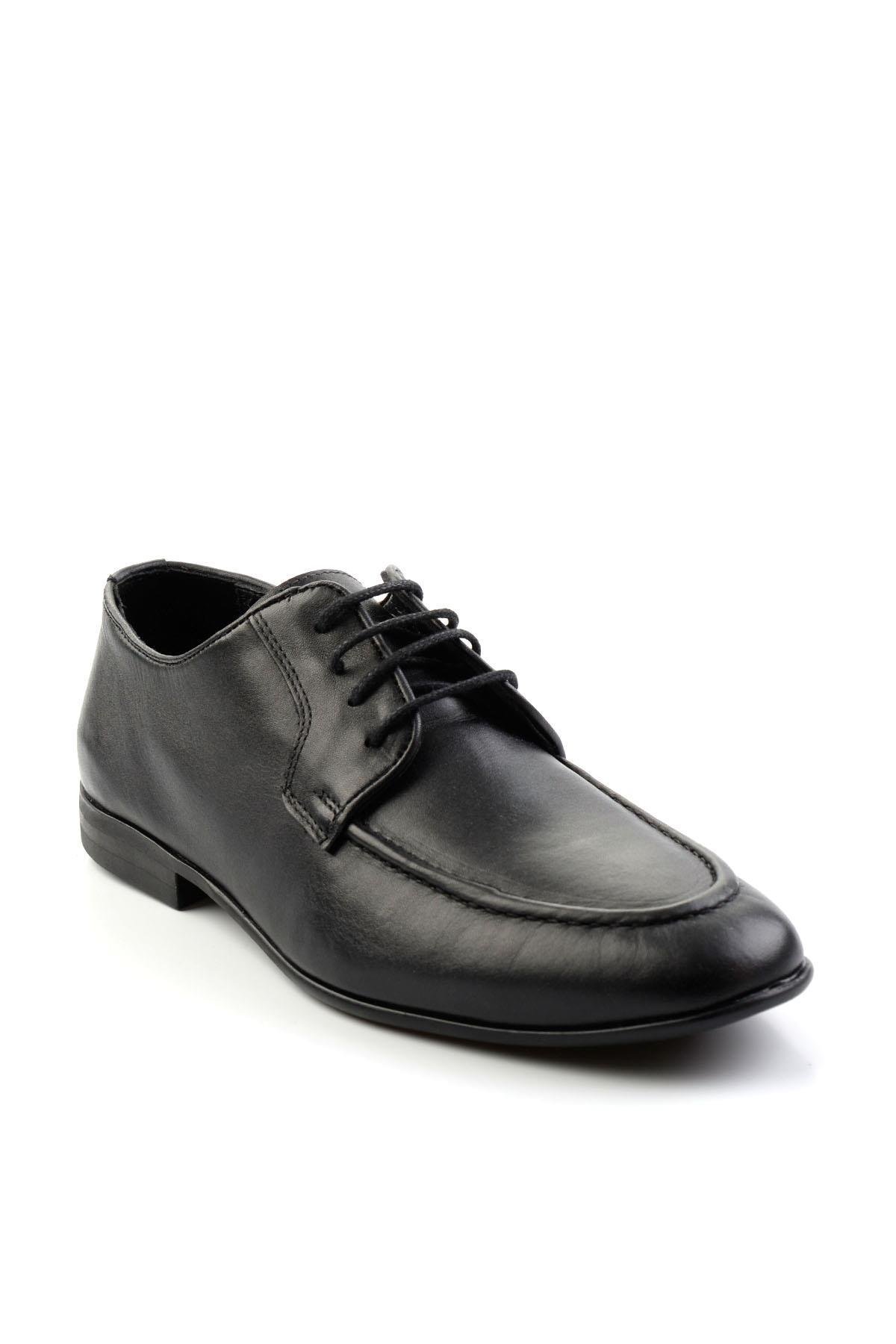 Siyah Leather Erkek Klasik Ayakkabı E01054143043